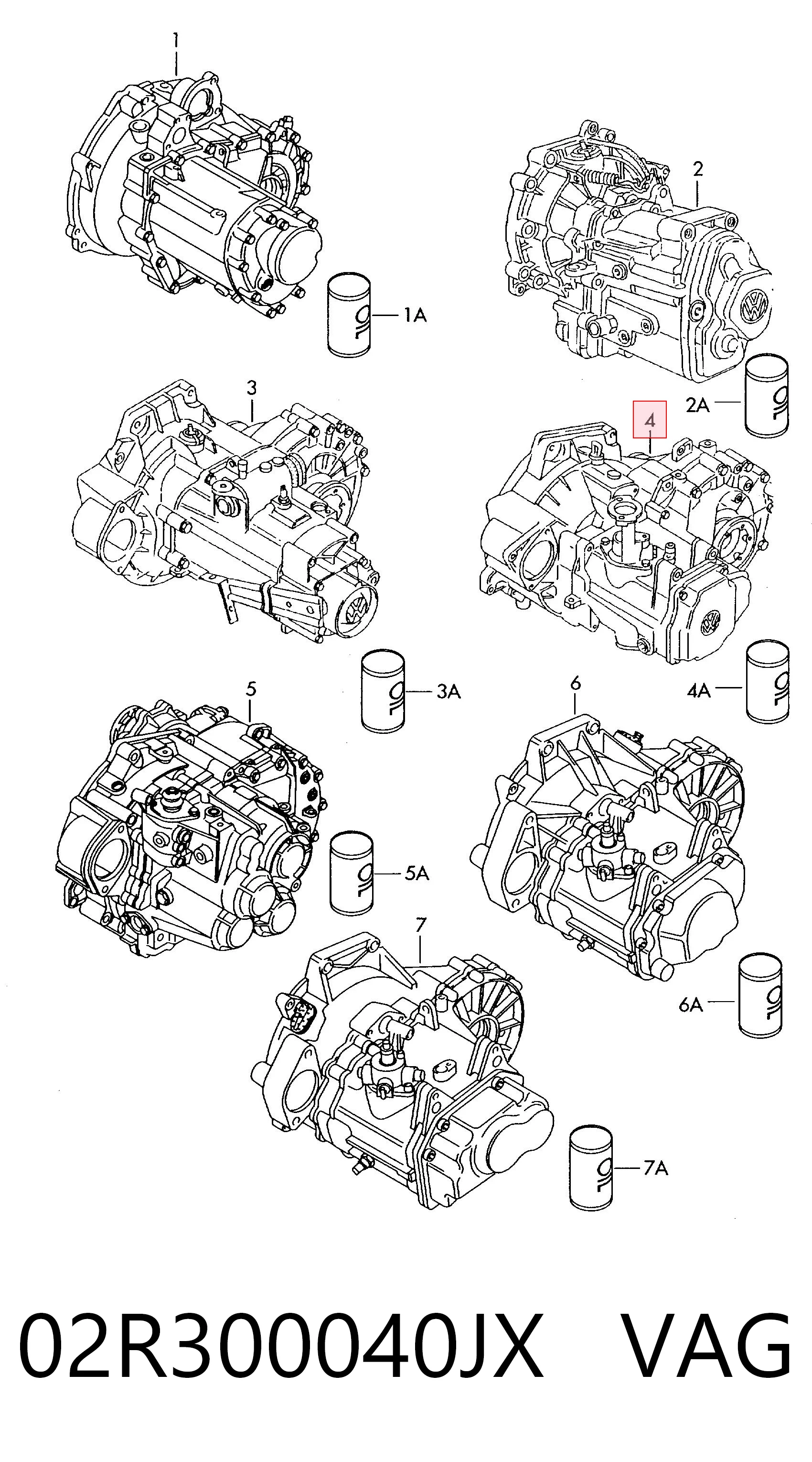 02R300040JX VAG