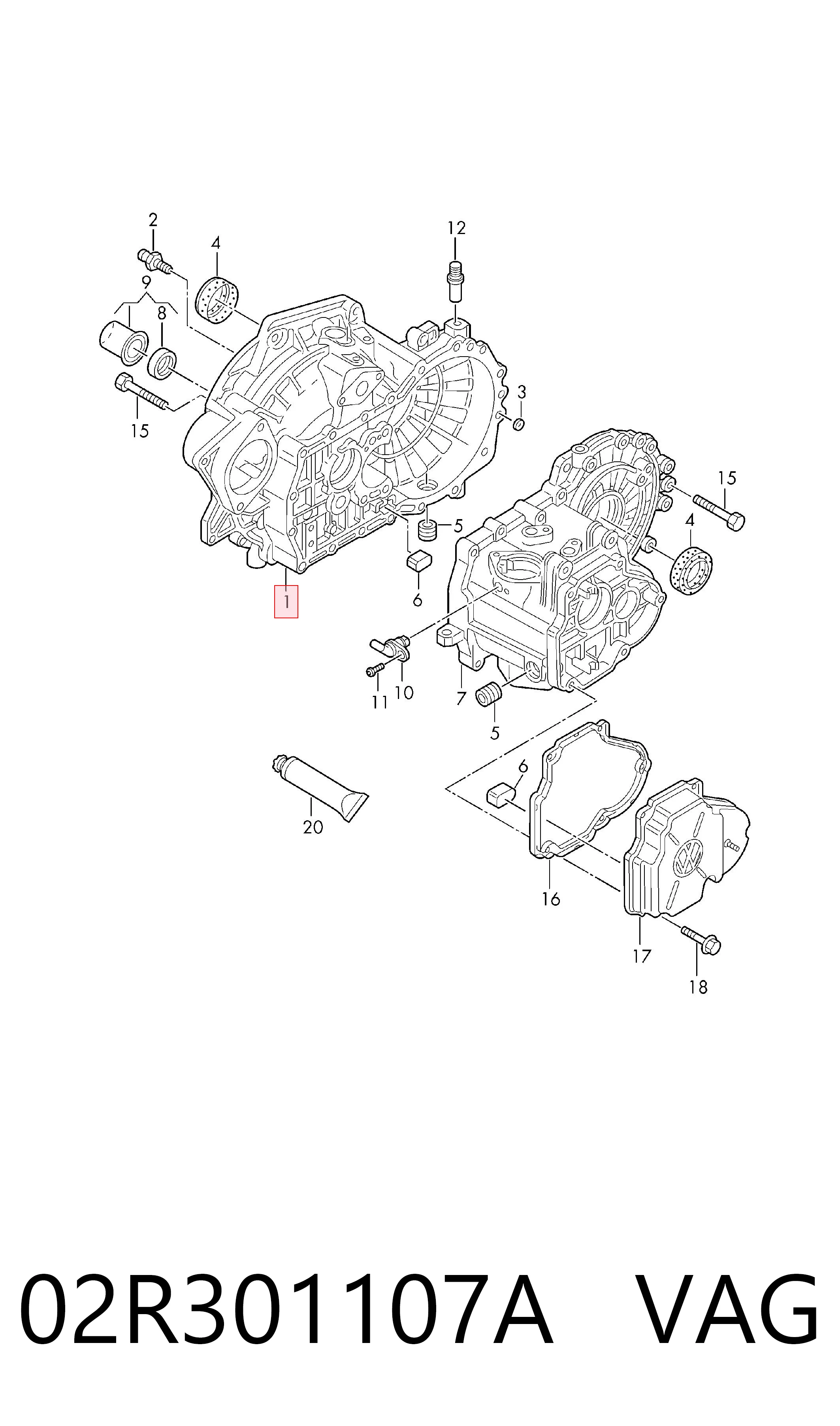 02R301107A VAG