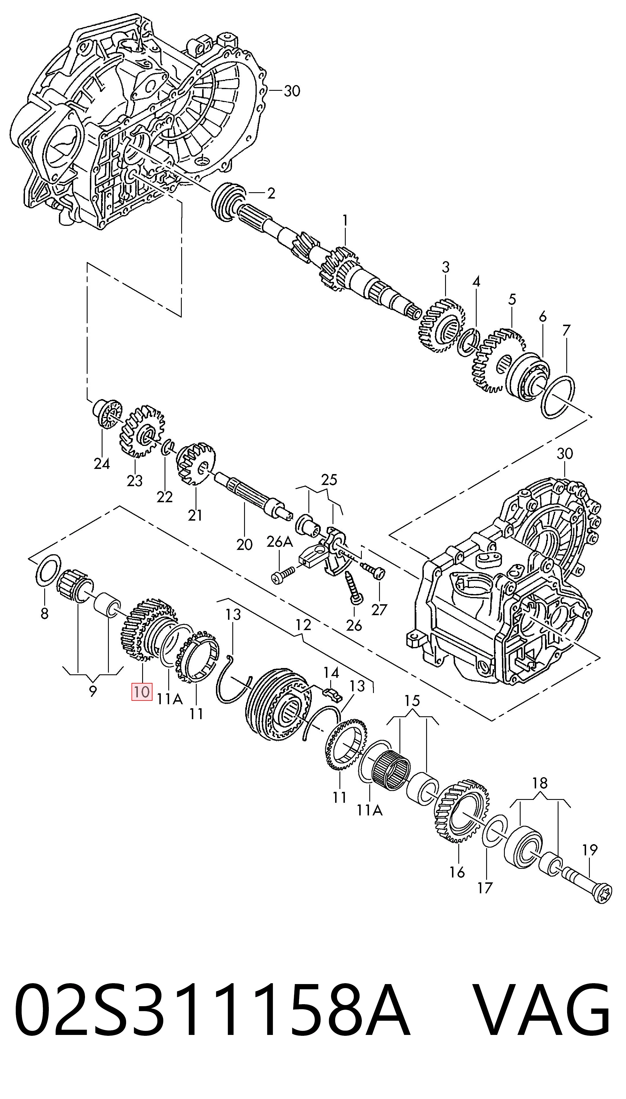 02S311158A VAG