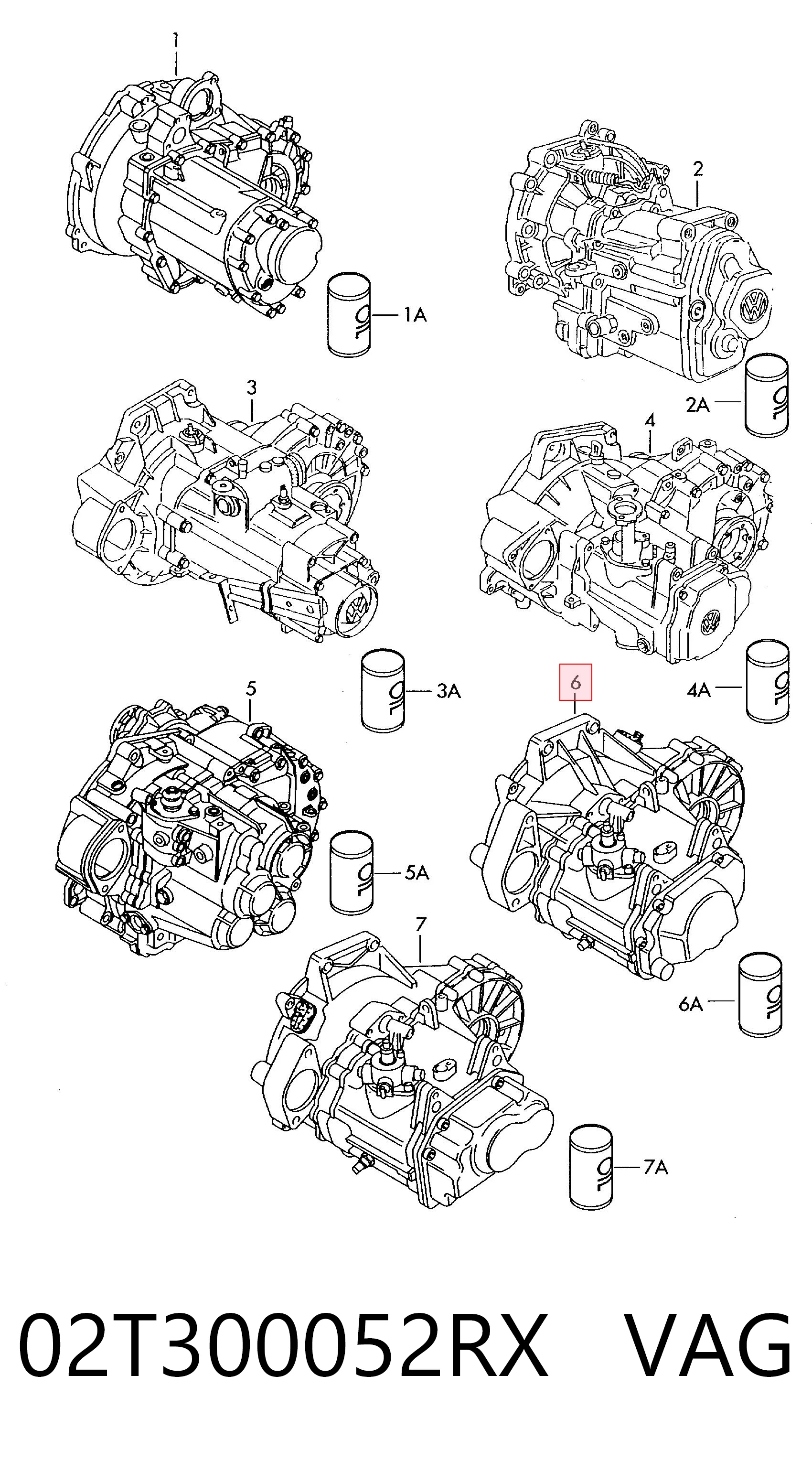 02T300052RX VAG