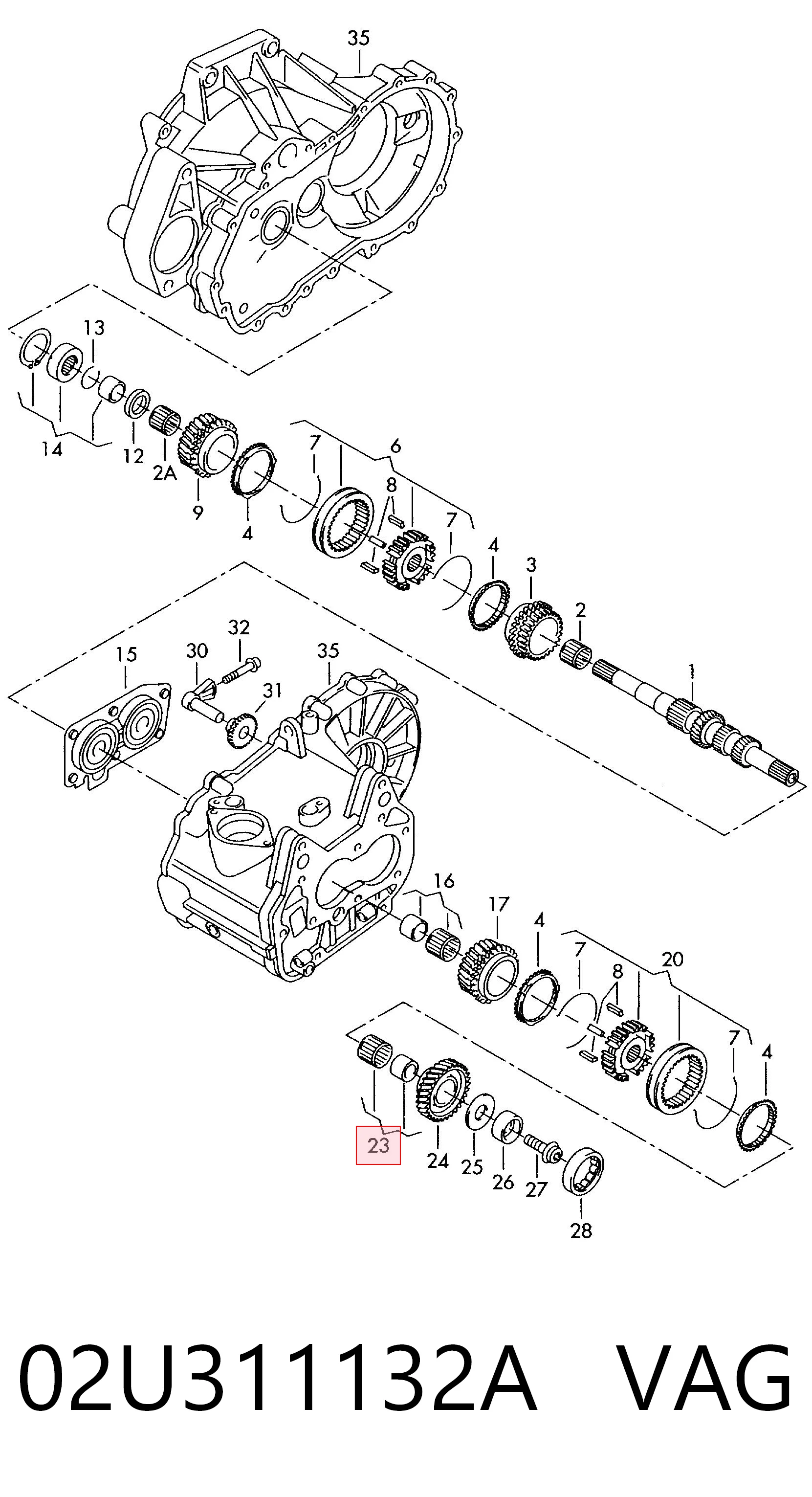 02U311132A VAG