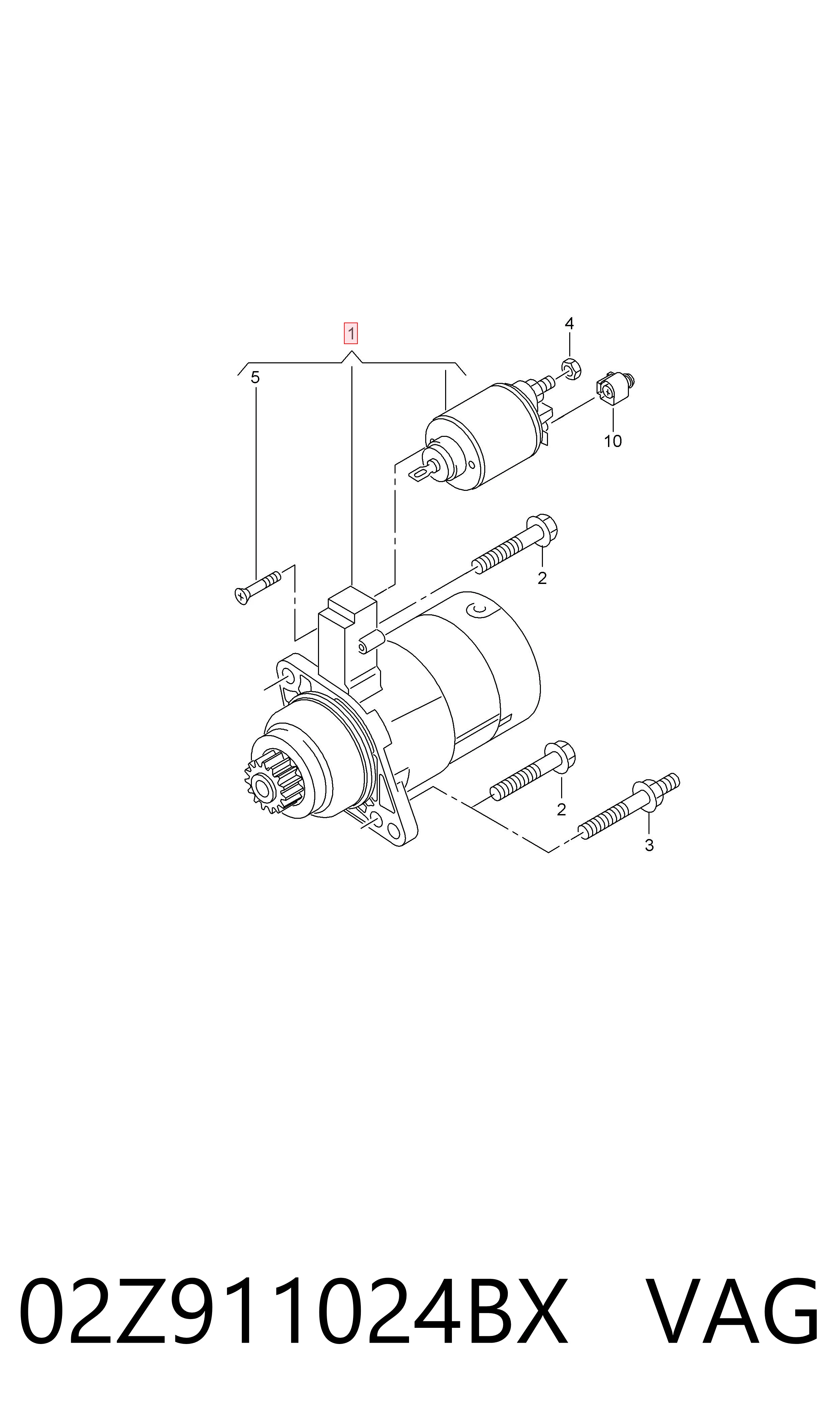  Motor de arranque Seat Leon 4