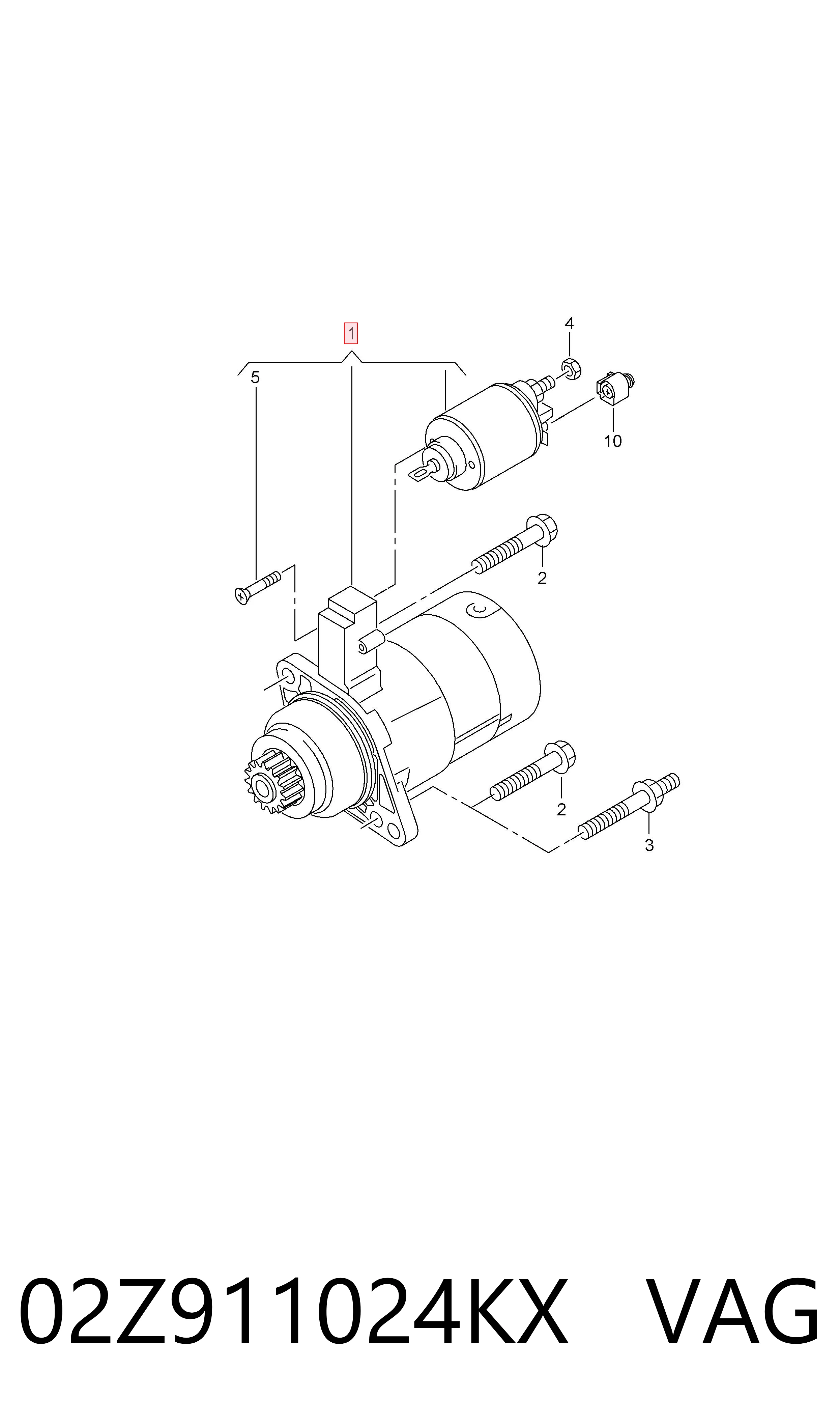 02Z911024KX VAG