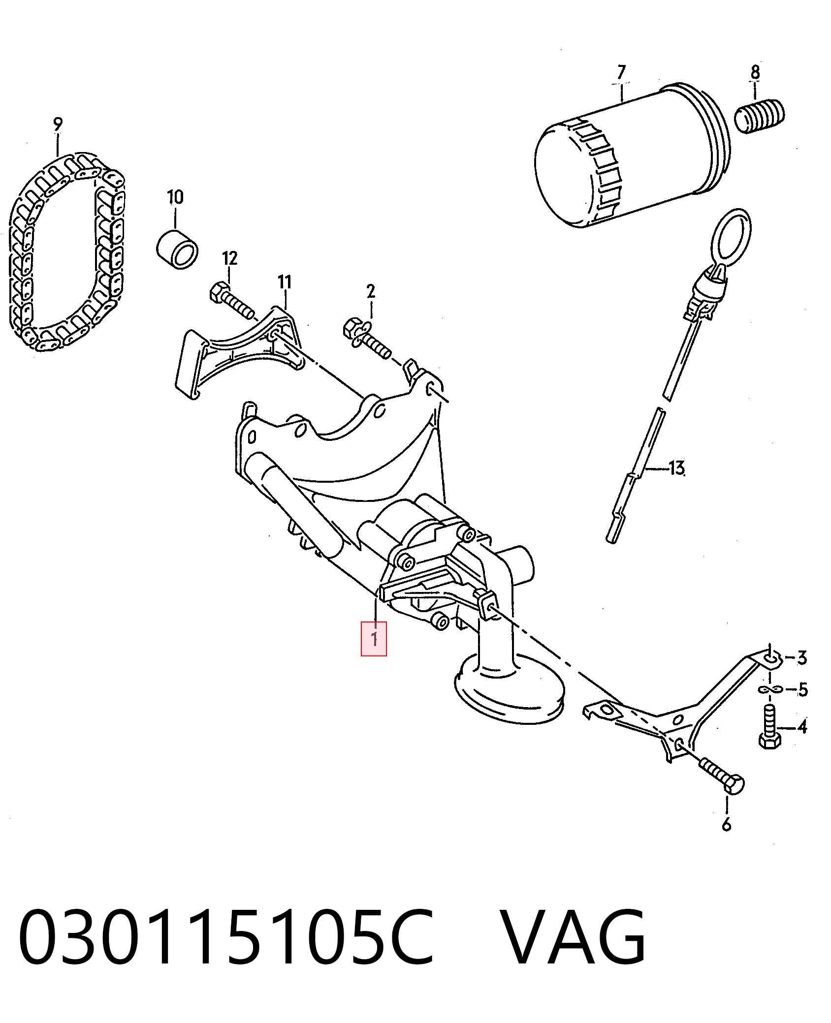 Comprar Bomba de aceite del motor Polo II 86C