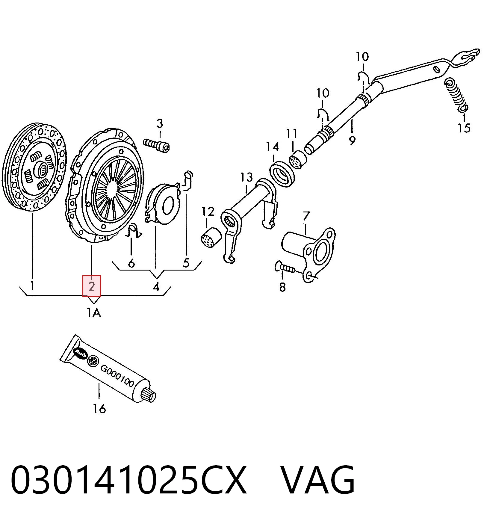 030141025CX VAG