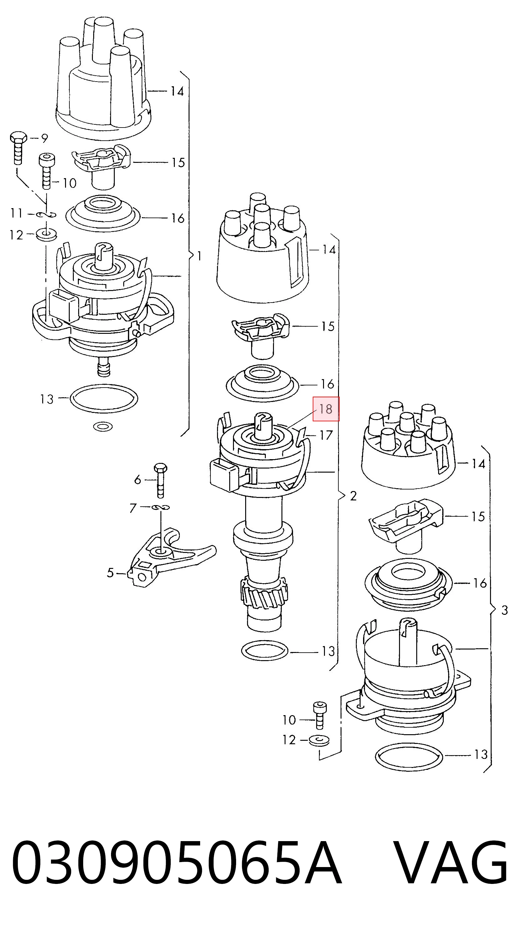 Sensor Hall para Skoda Felicia 791, 6U1