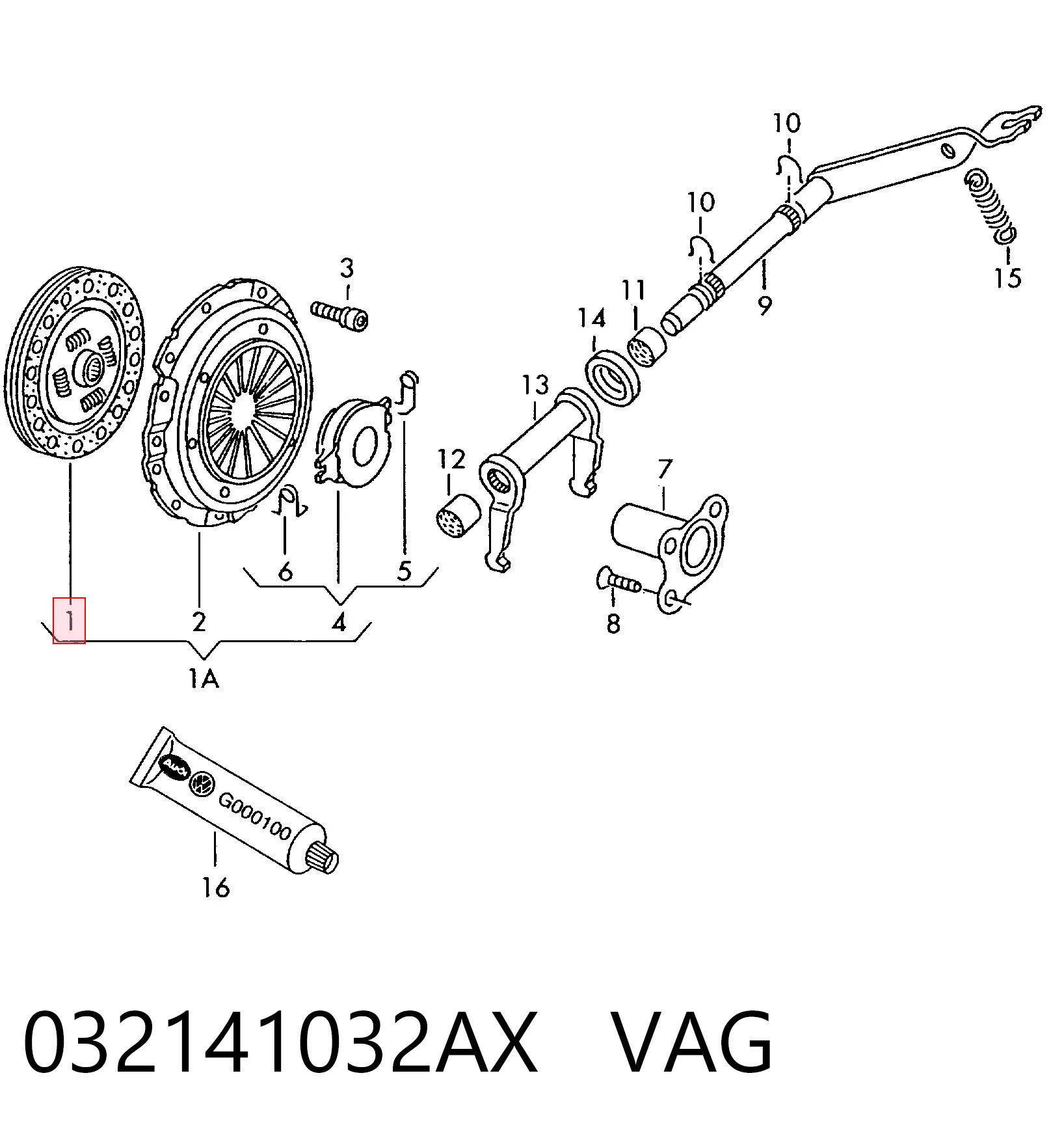 032141032AX VAG
