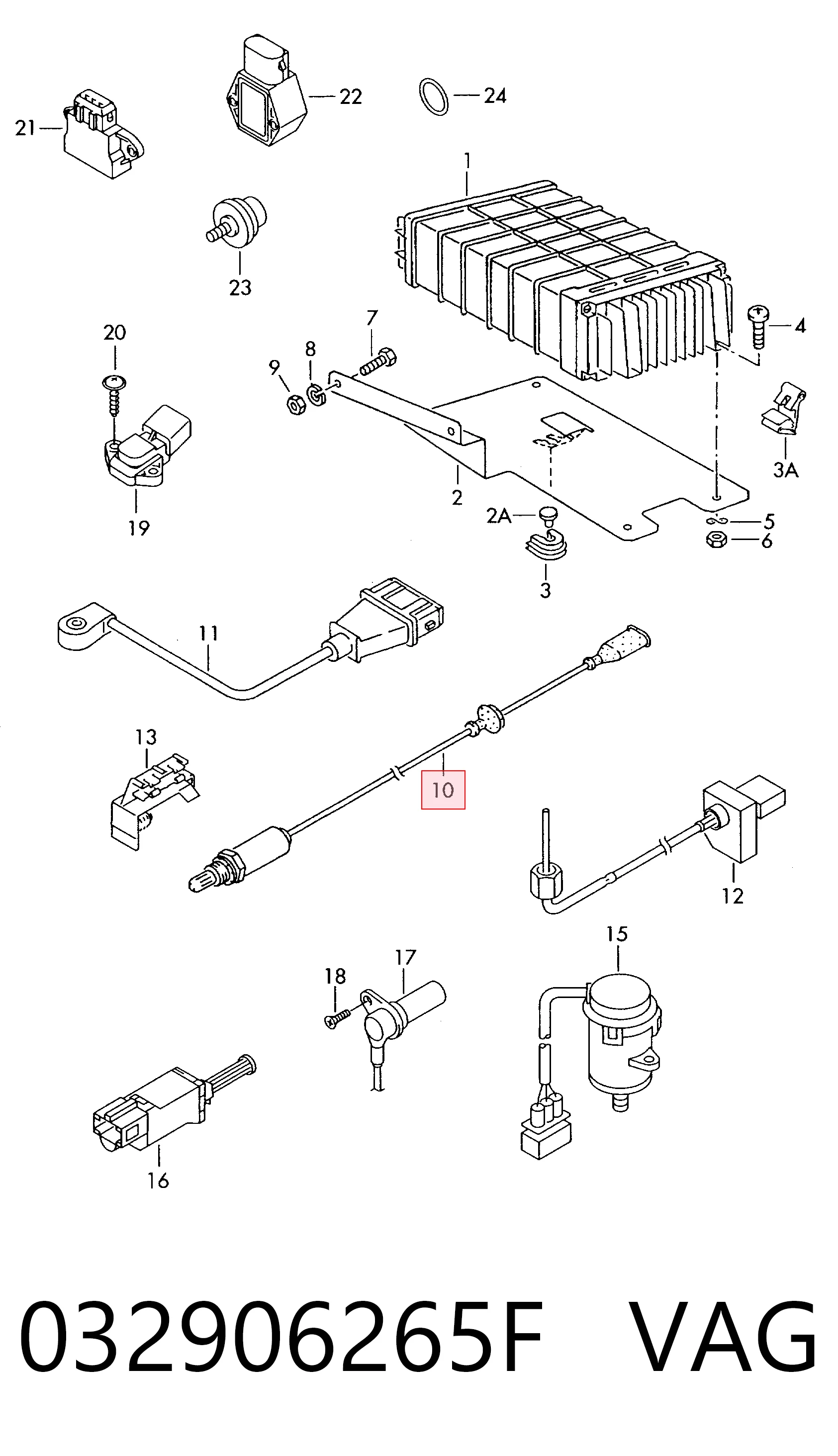 Comprar Sonda Lambda Volkswagen Polo III 6N2 a bajo precio