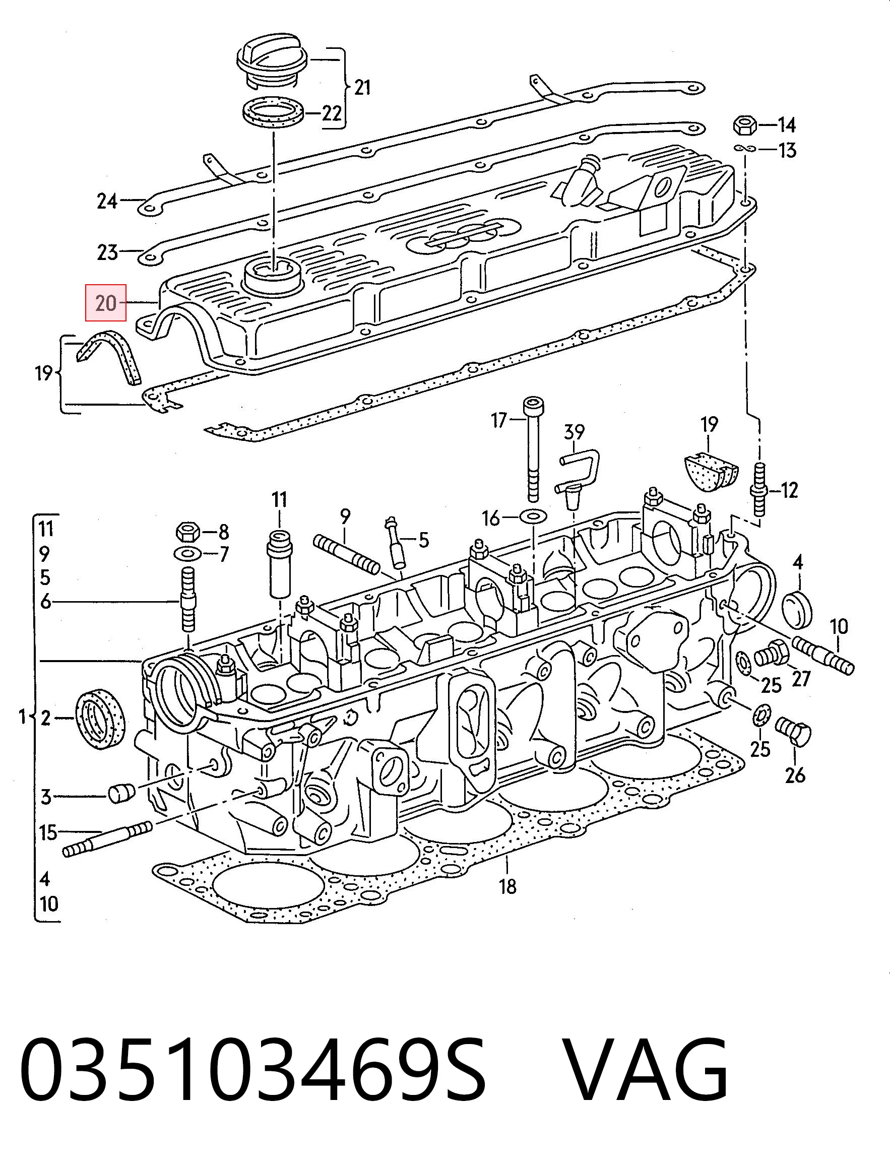 Comprar Tapa de balancines Audi 100 44, 44Q a bajo precio