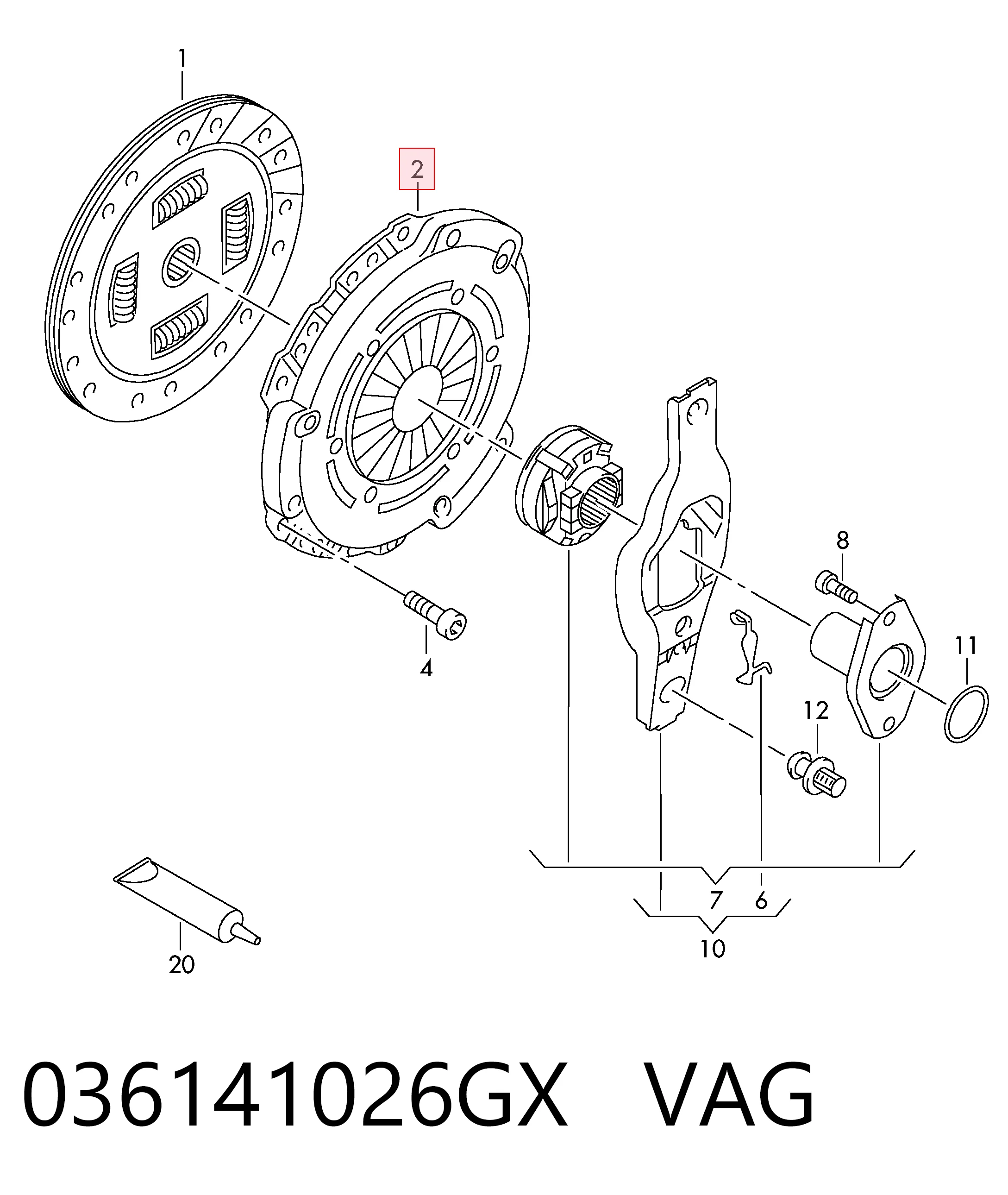 036141026GX VAG