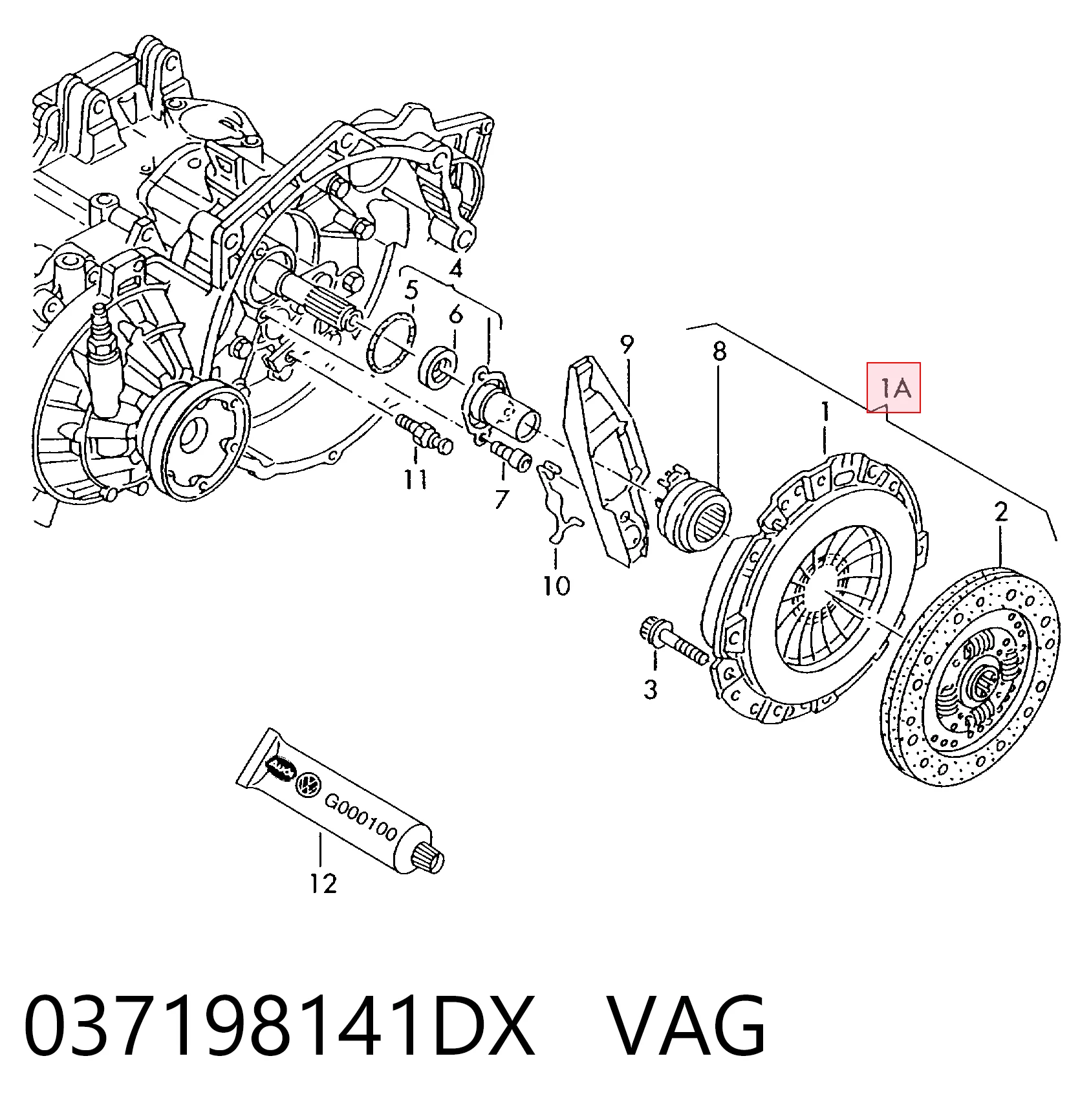 037198141DX VAG