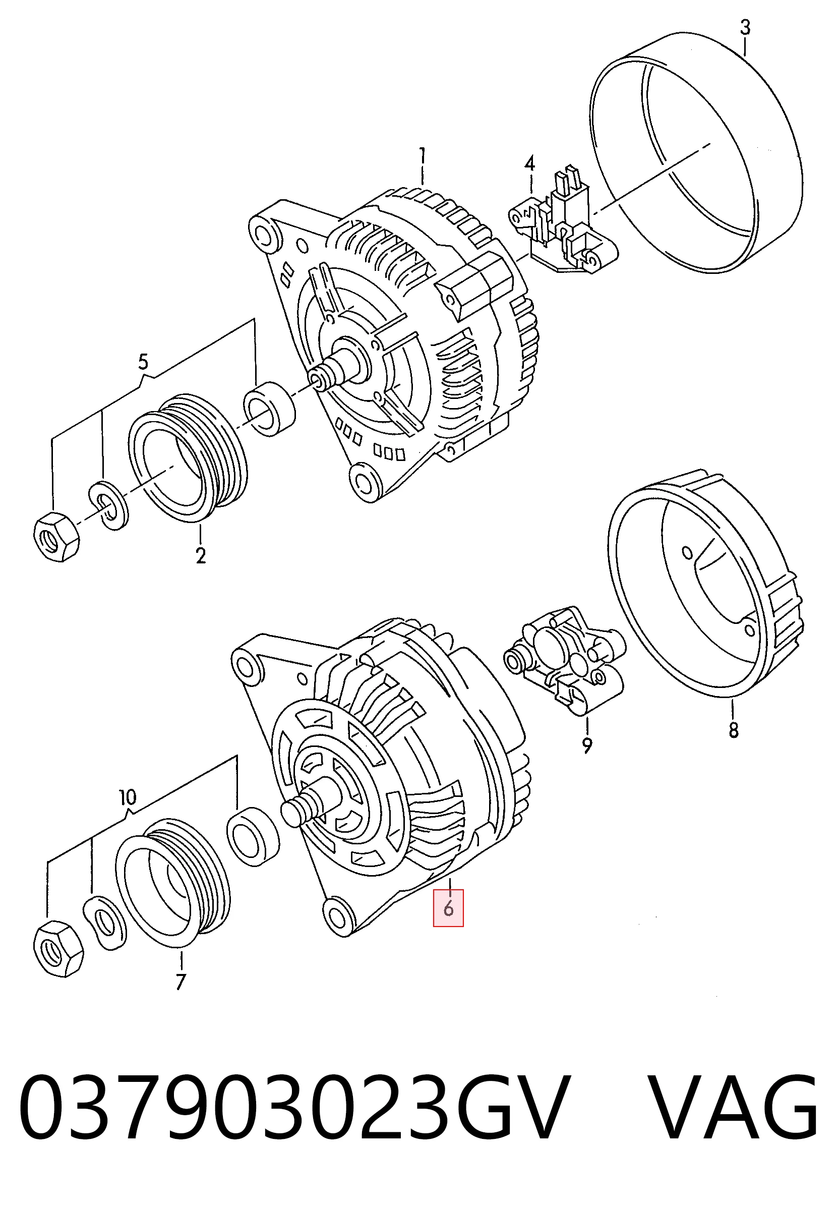 037903023GV VAG