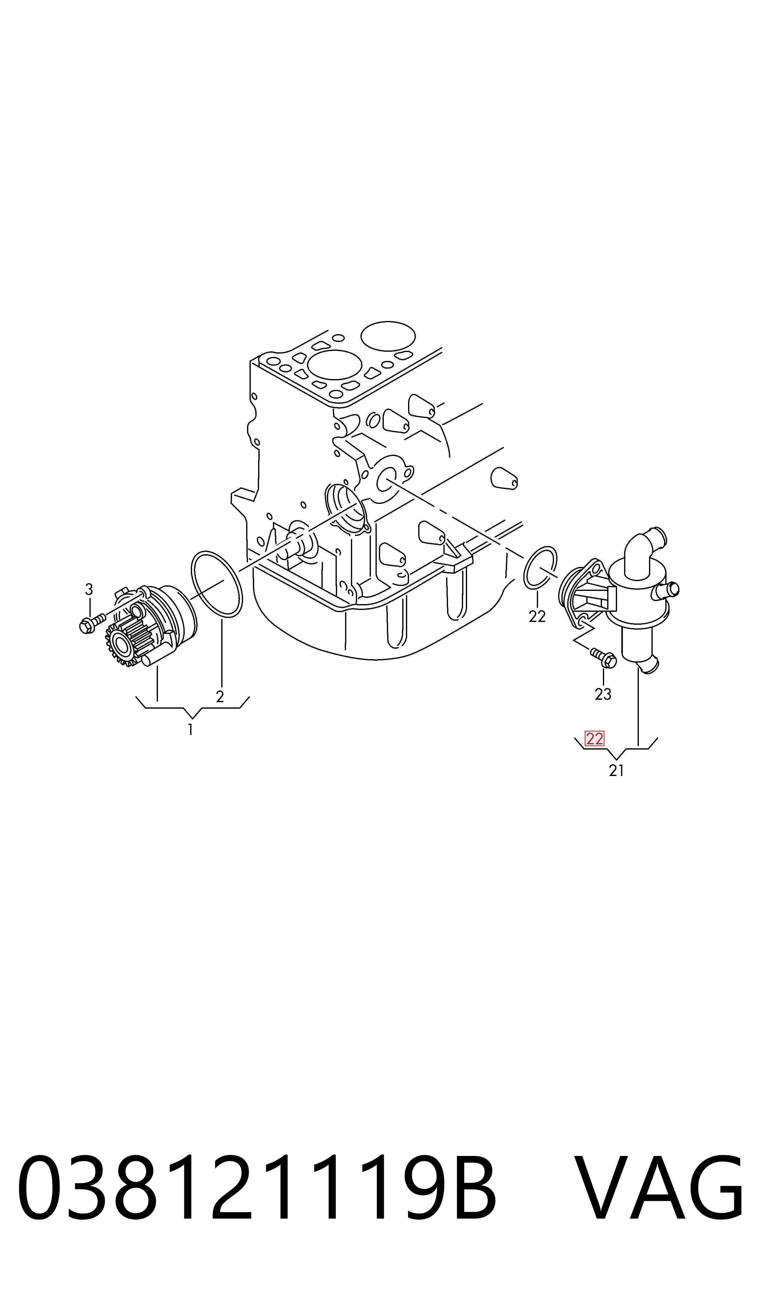 Comprar Junta de termostato Audi Q5  8RB