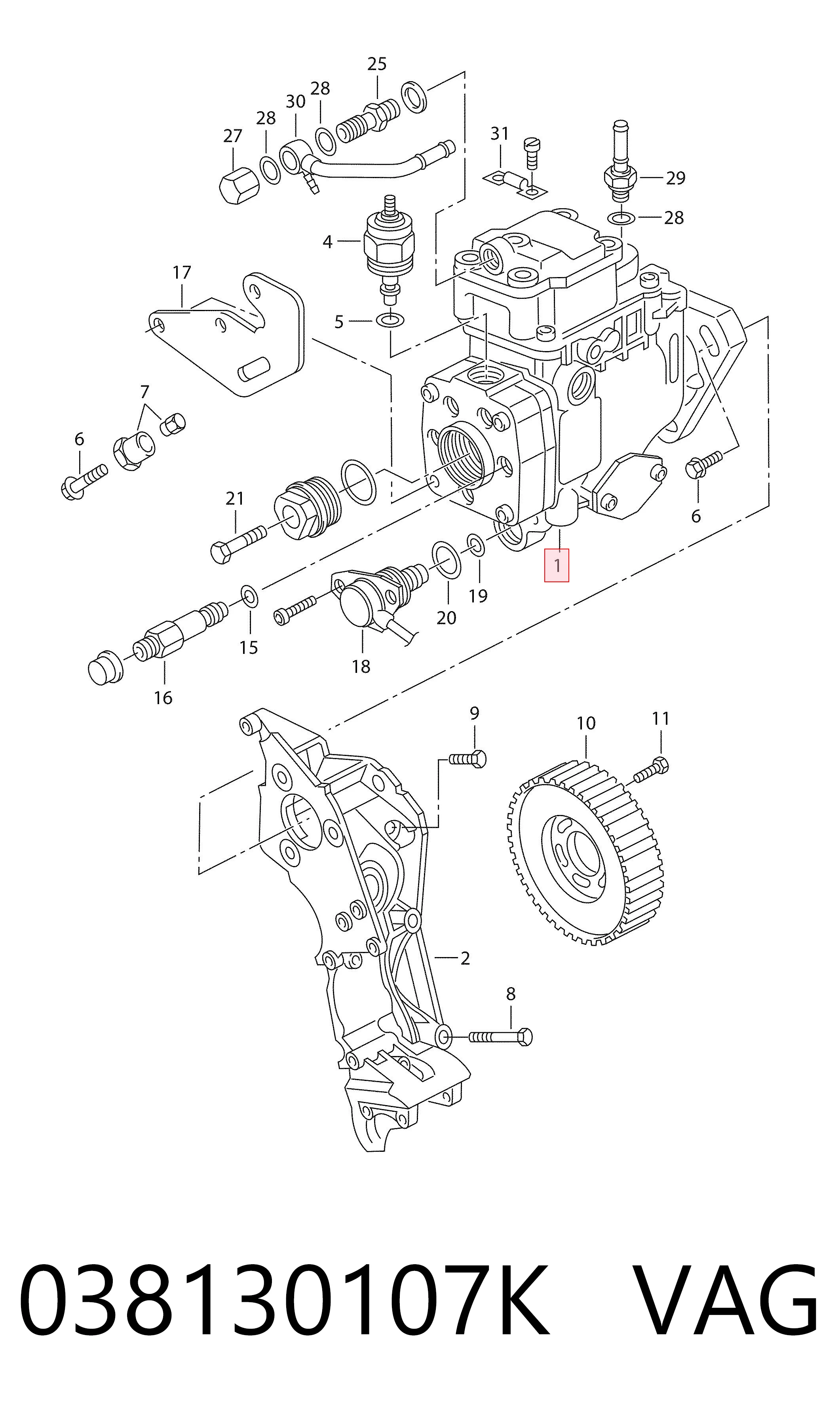 Comprar 0986440557 Bosch Bomba inyectora