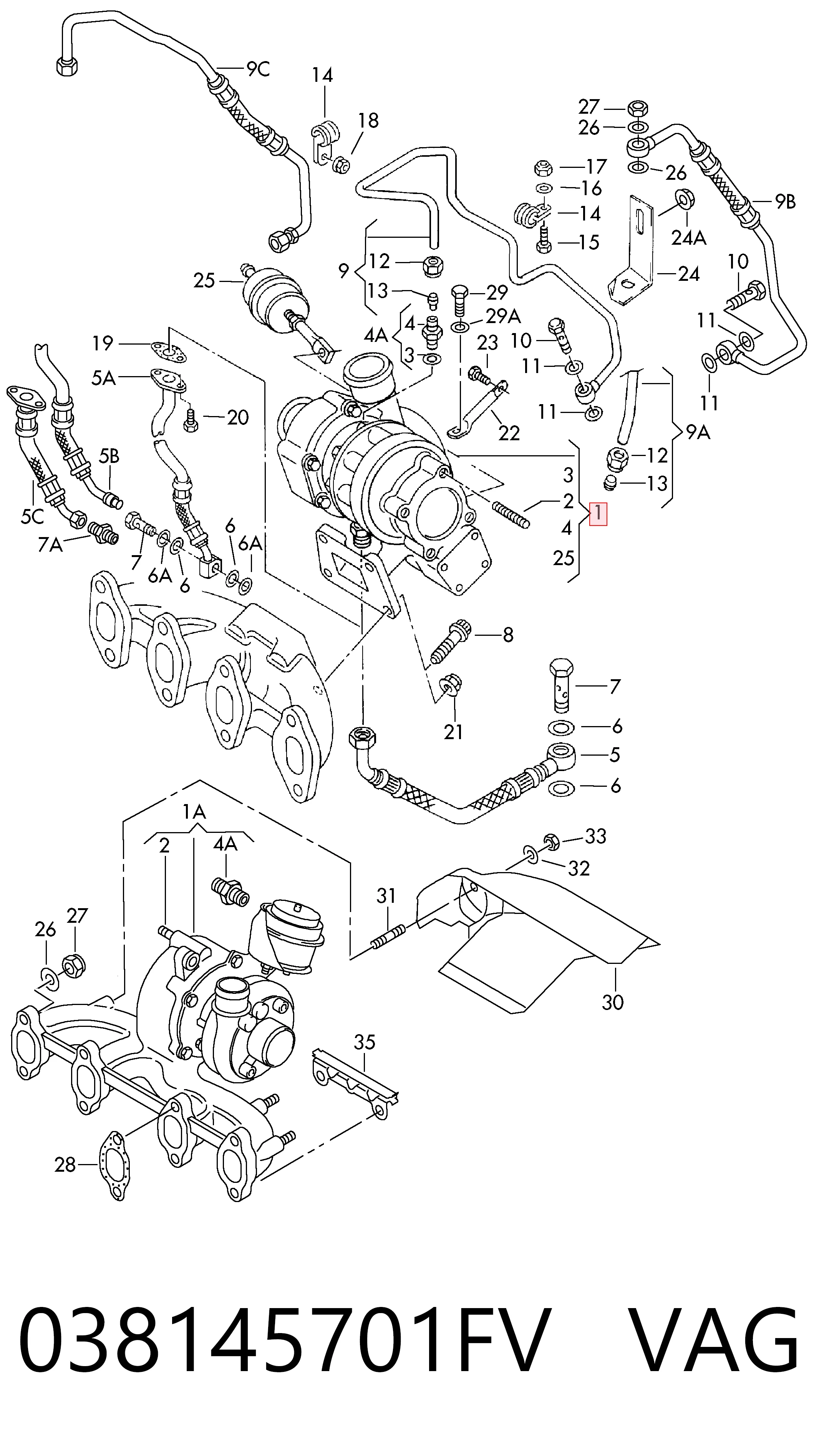Comprar Turbocompresor Seat Cordoba  6K2