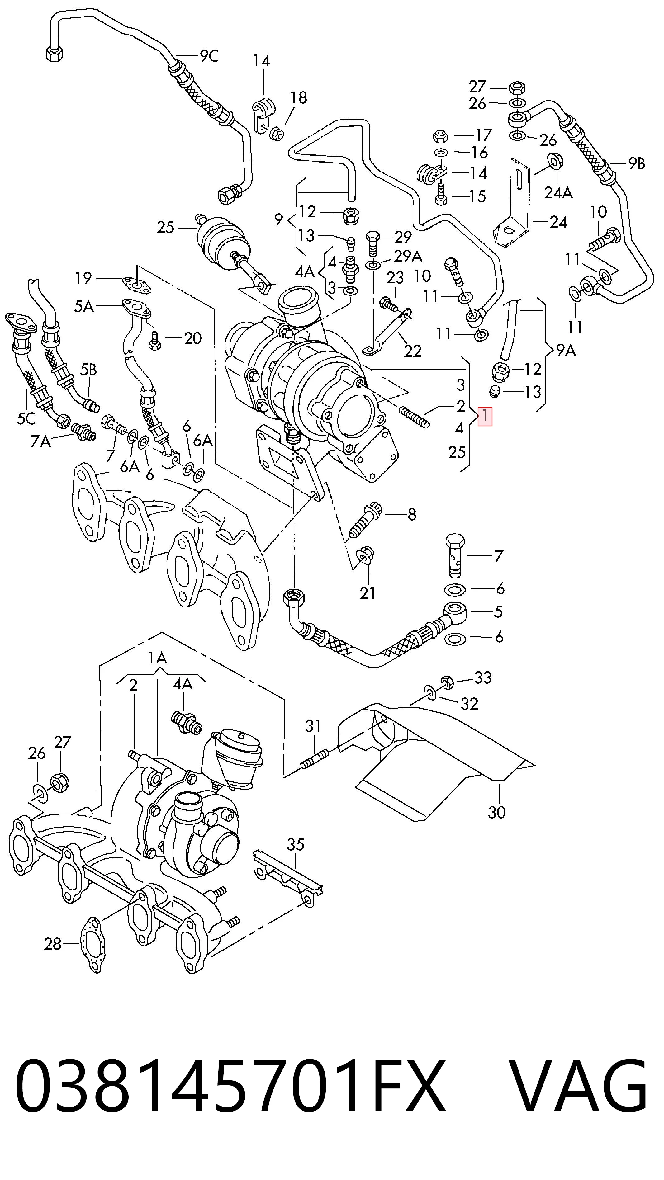 038145701FX VAG