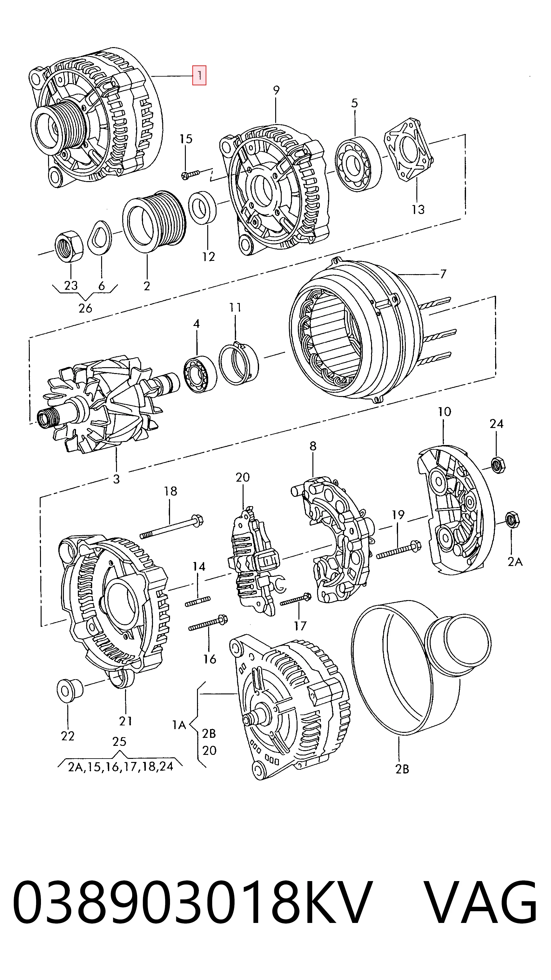 038903018KV VAG