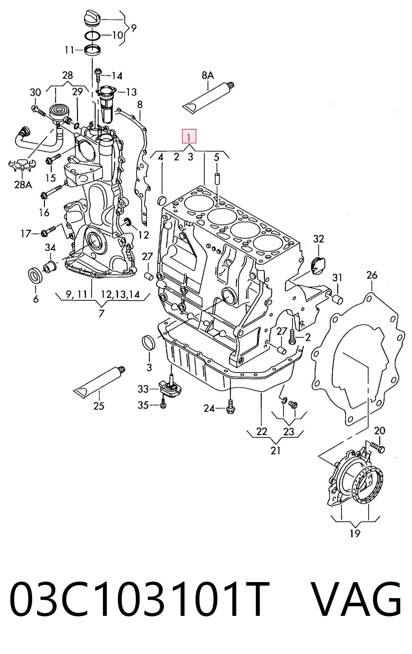 03C103101T VAG