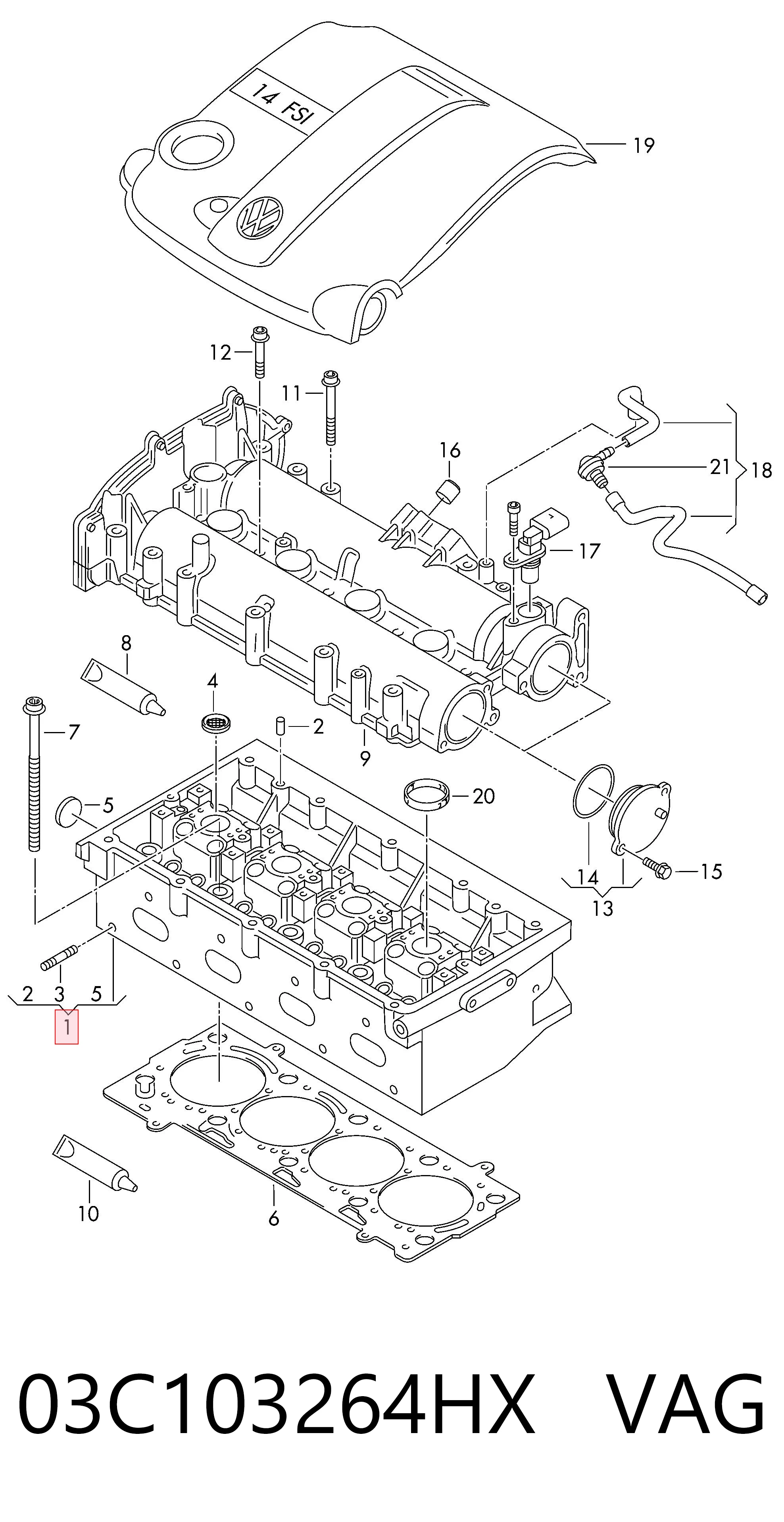 03C103264HX VAG
