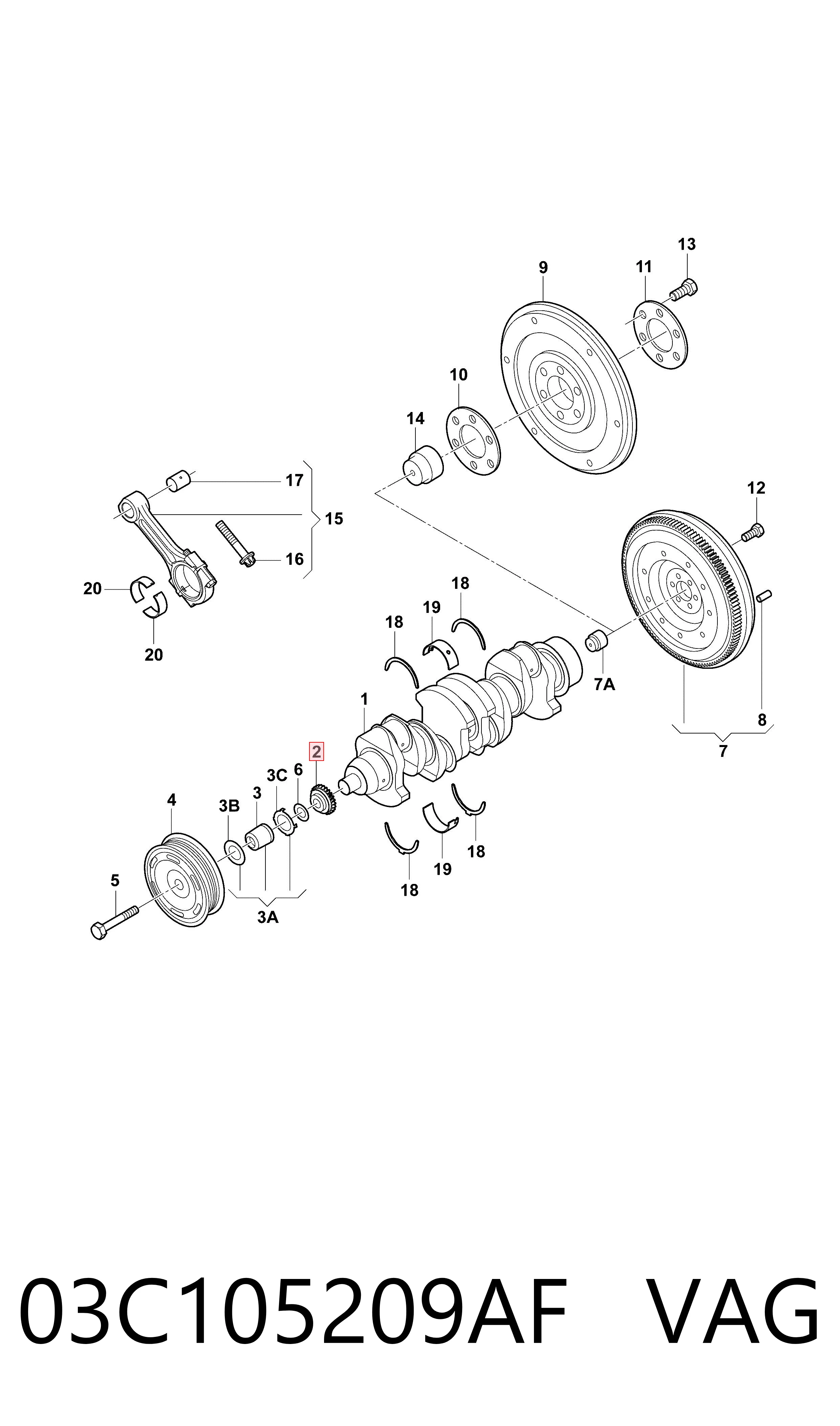 03C105209AF VAG