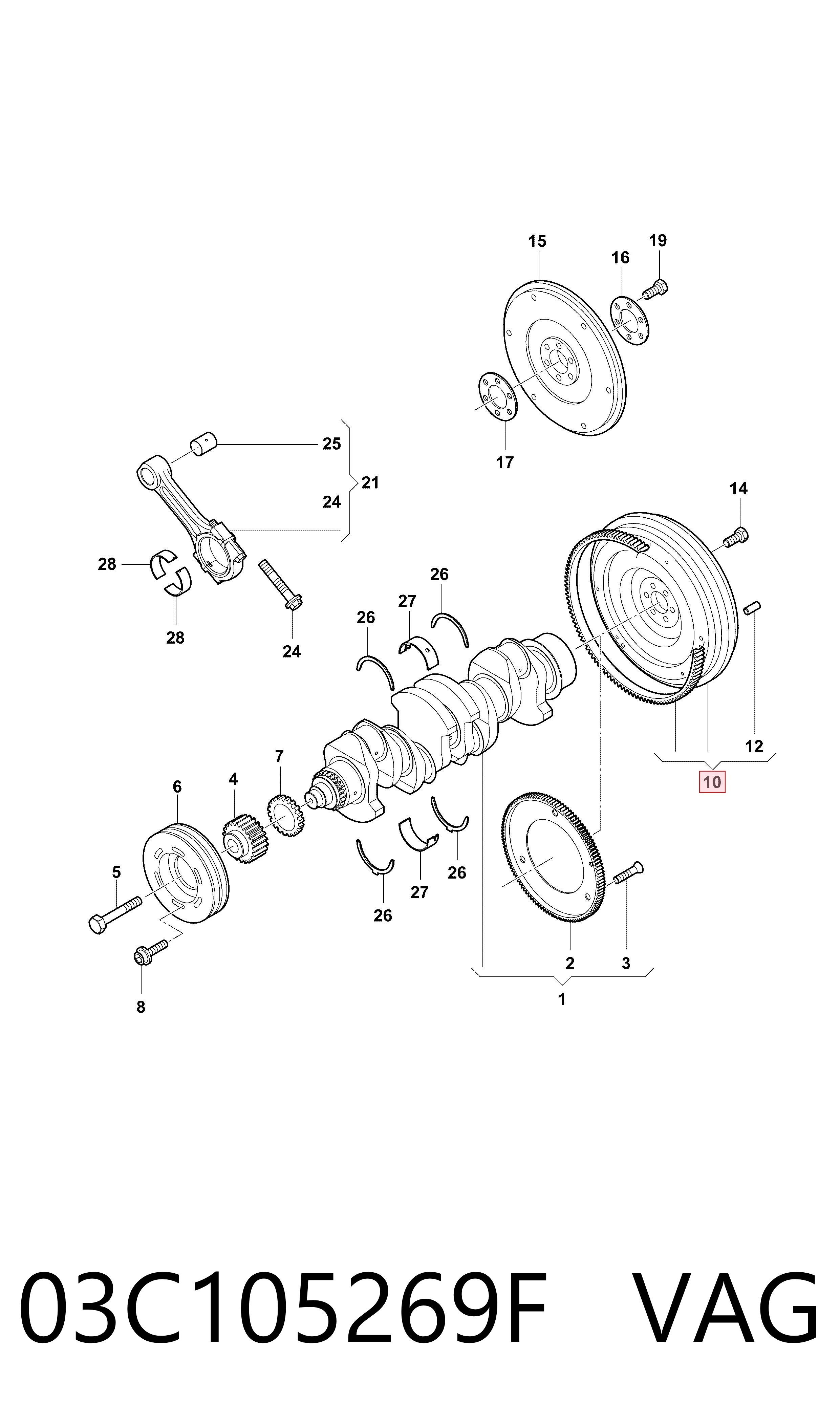 03C105269F VAG