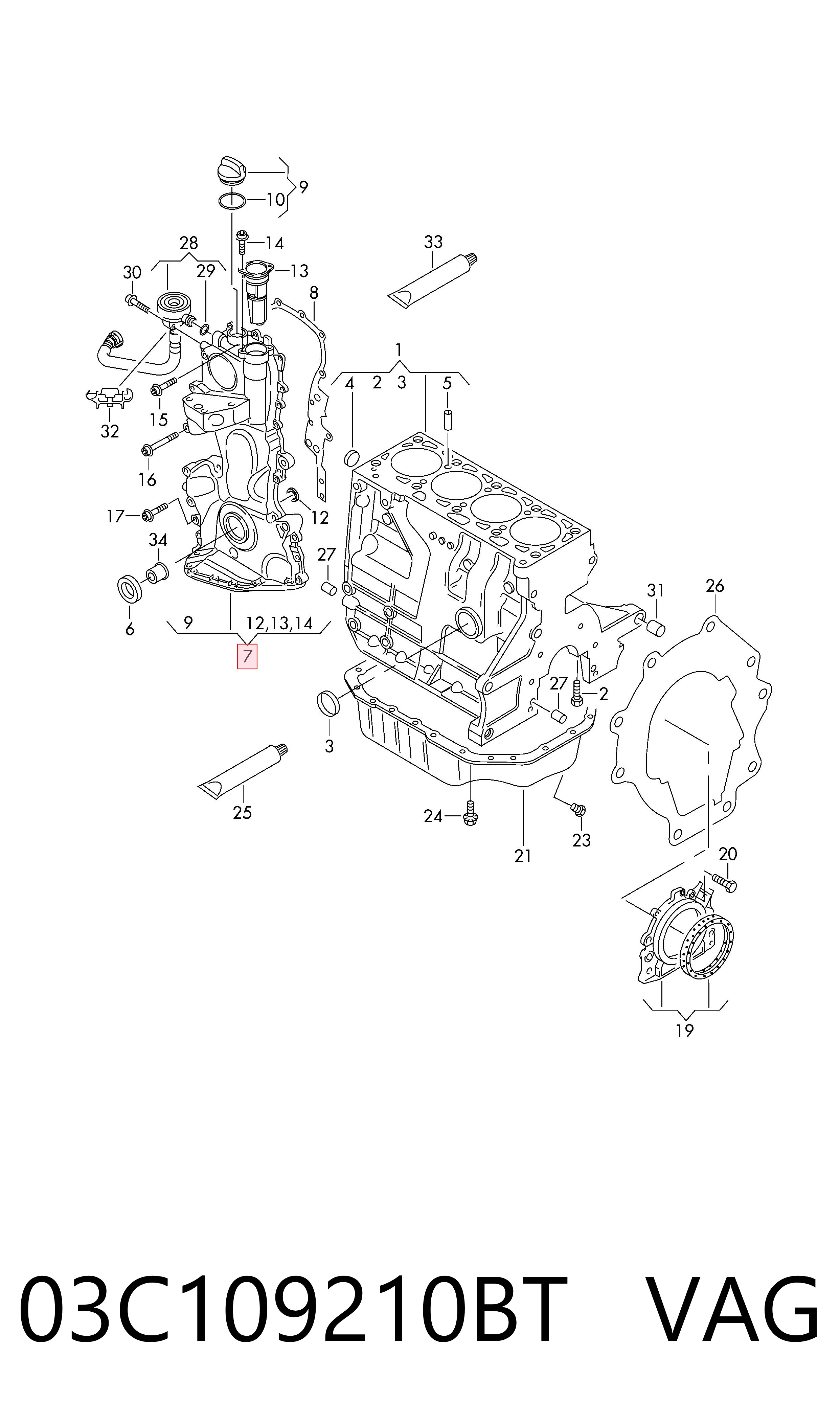 03C109210BT VAG