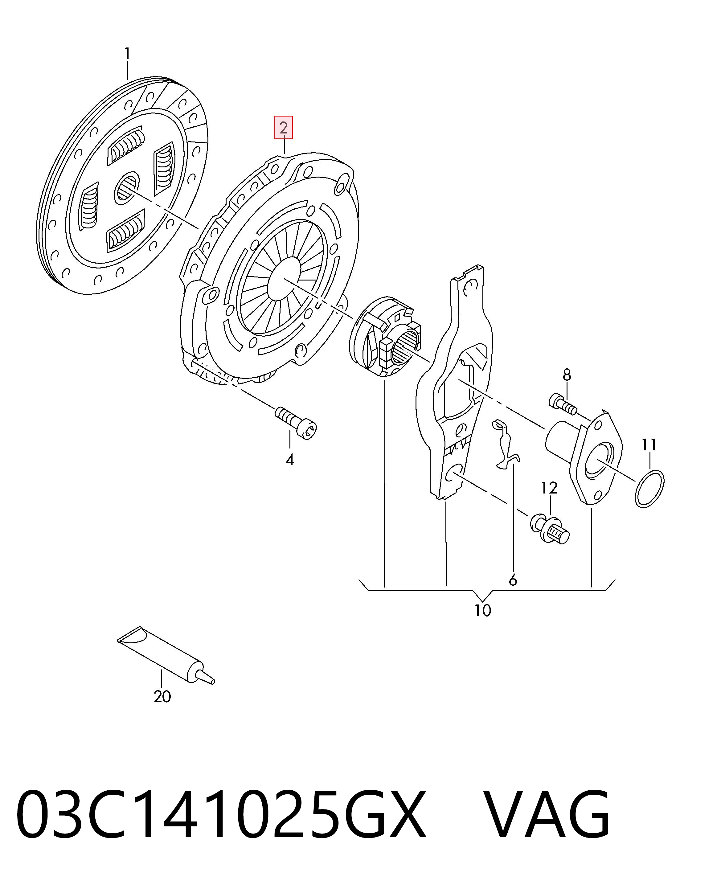 03C141025GX VAG