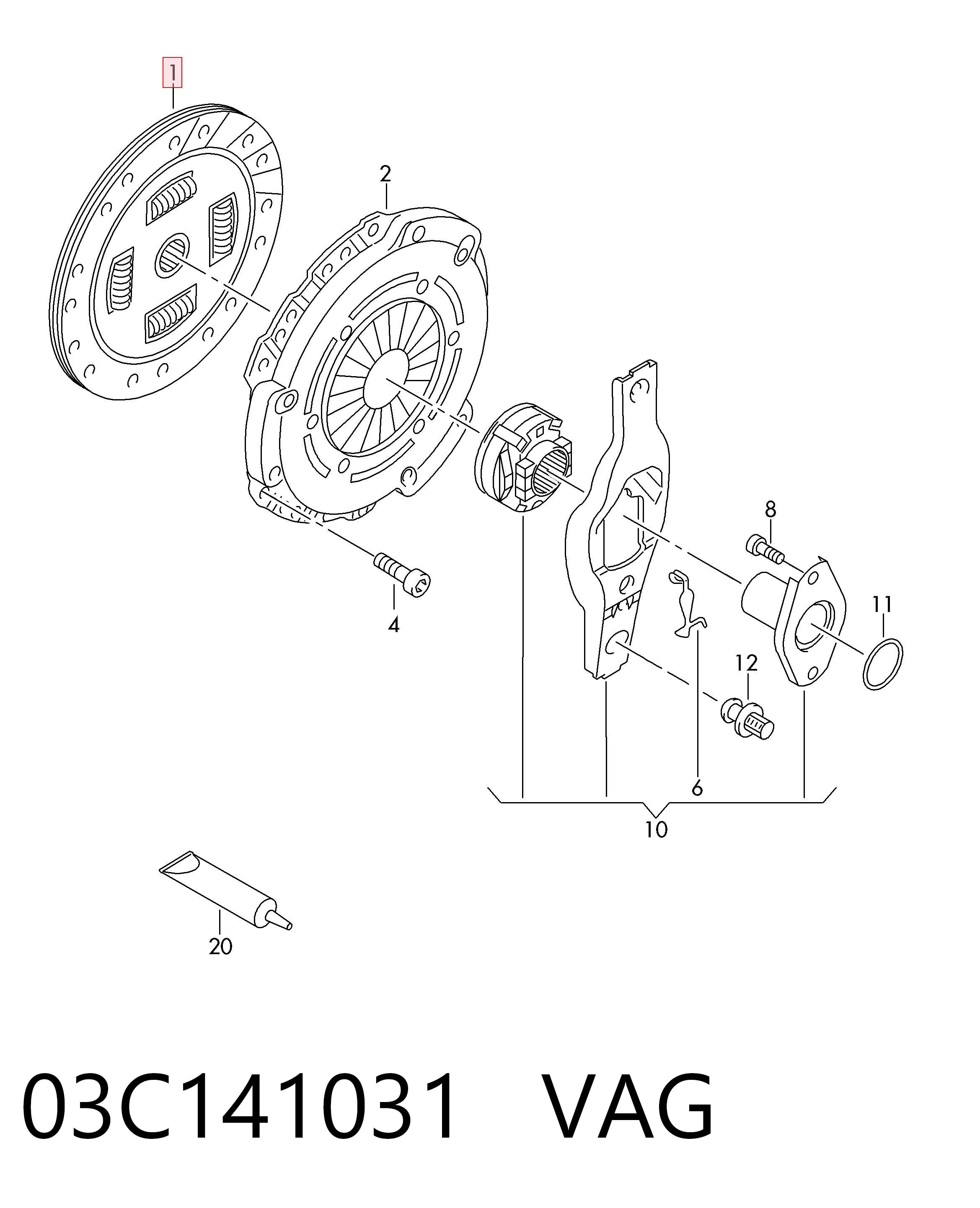 03C141031 VAG