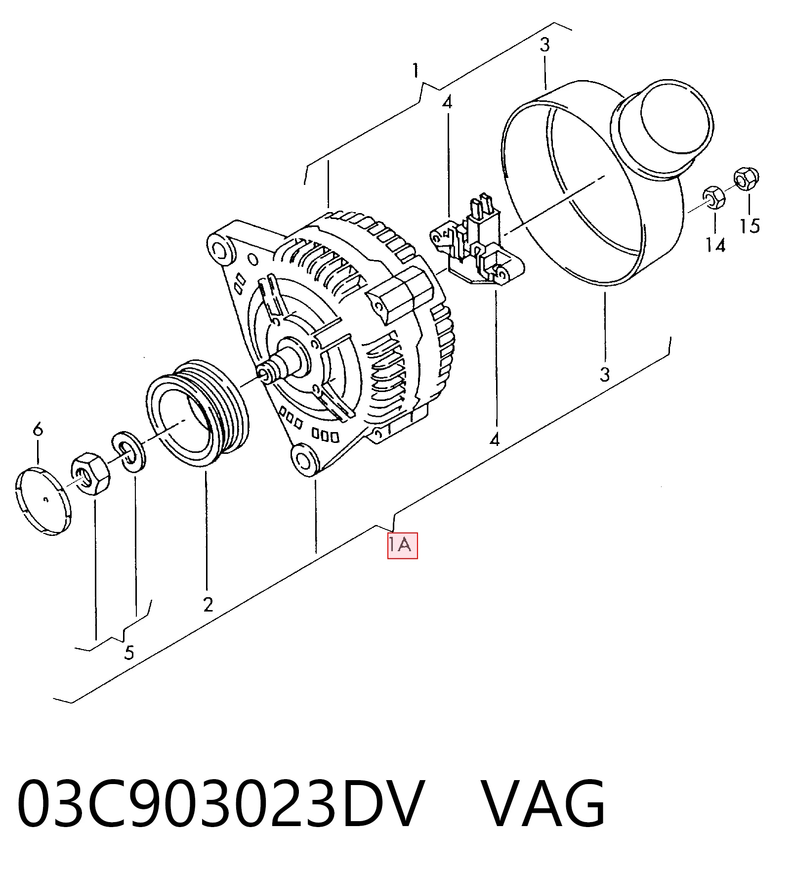 03C903023DV VAG