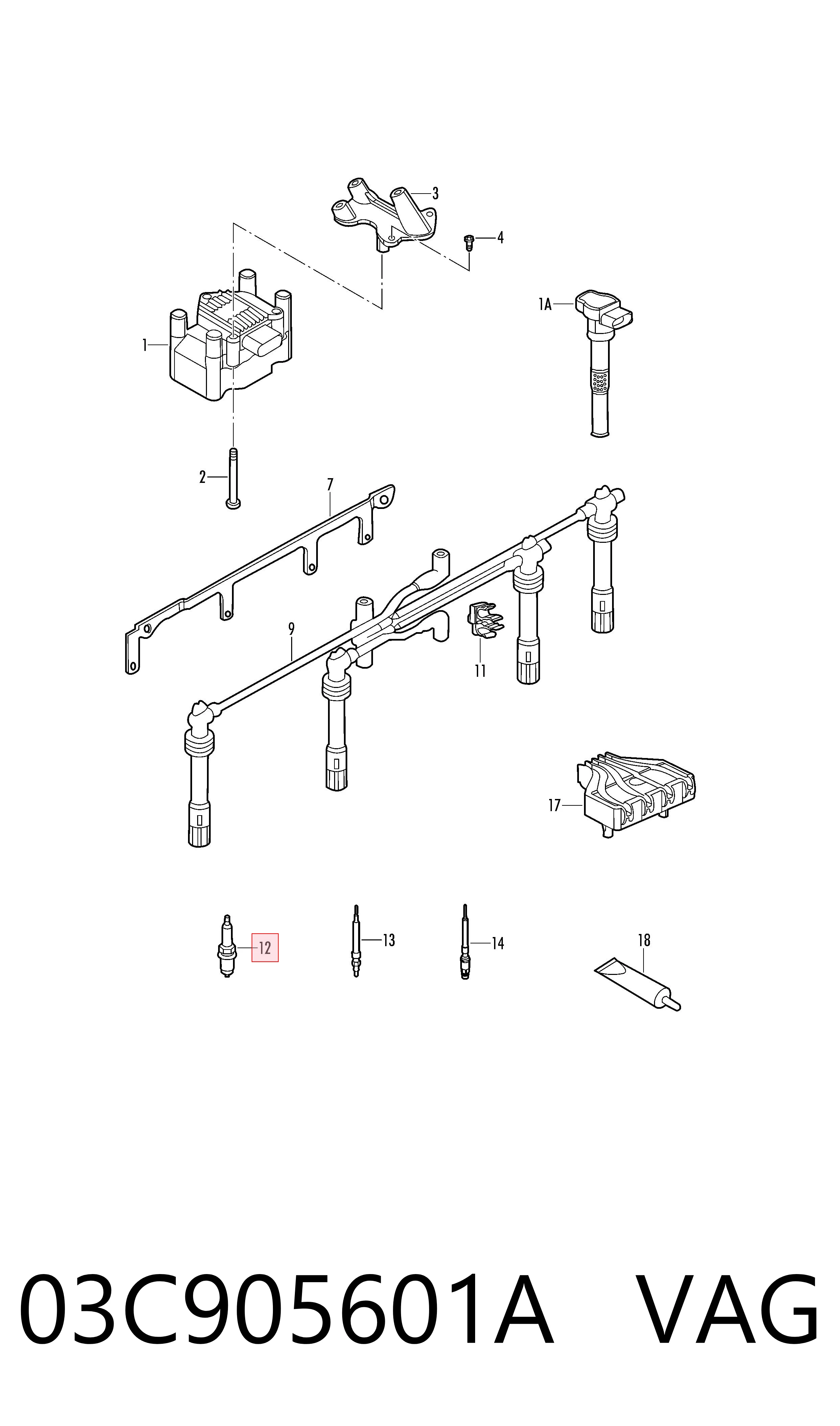 03C905601A VAG