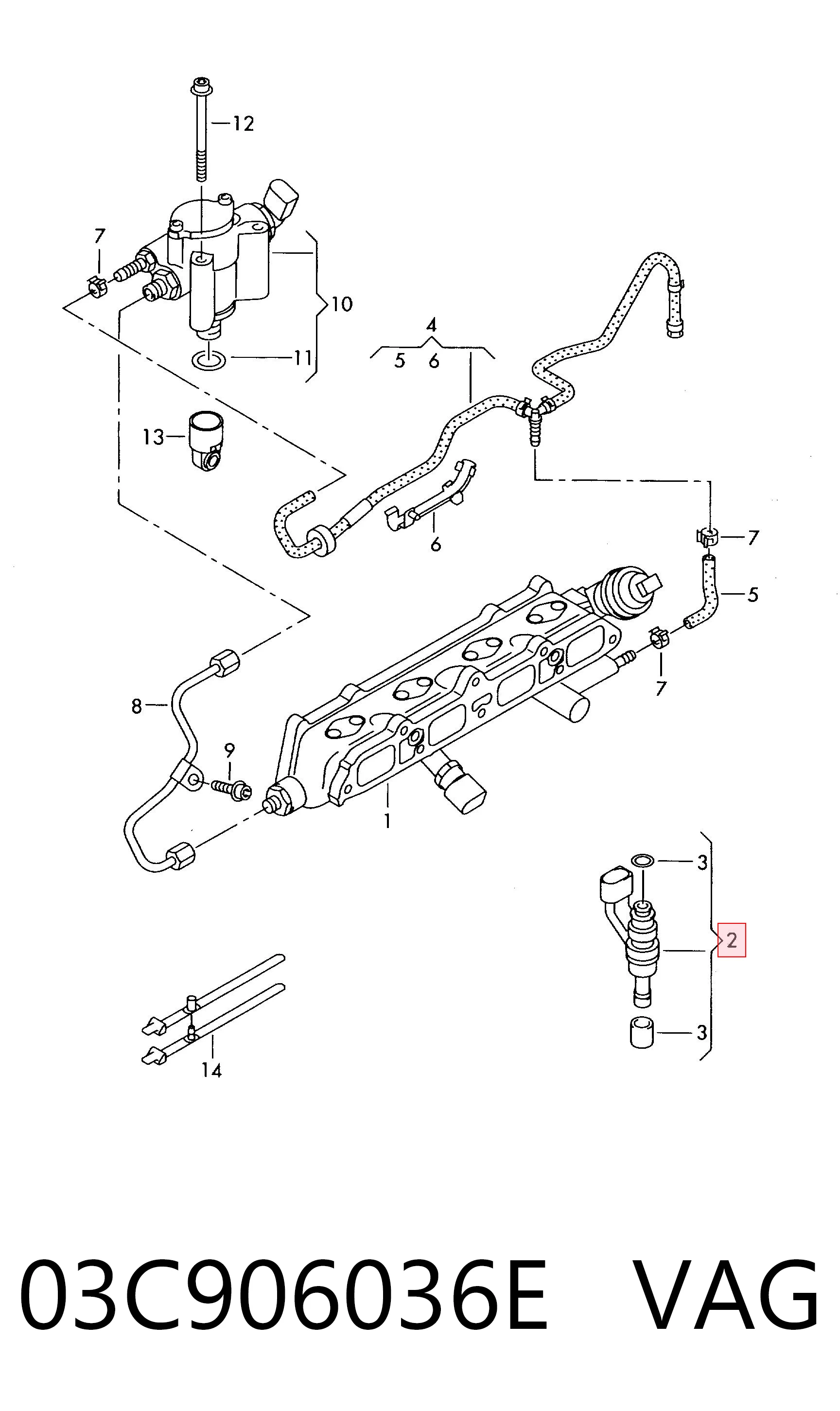 Comprar 30906297 AND Inyector