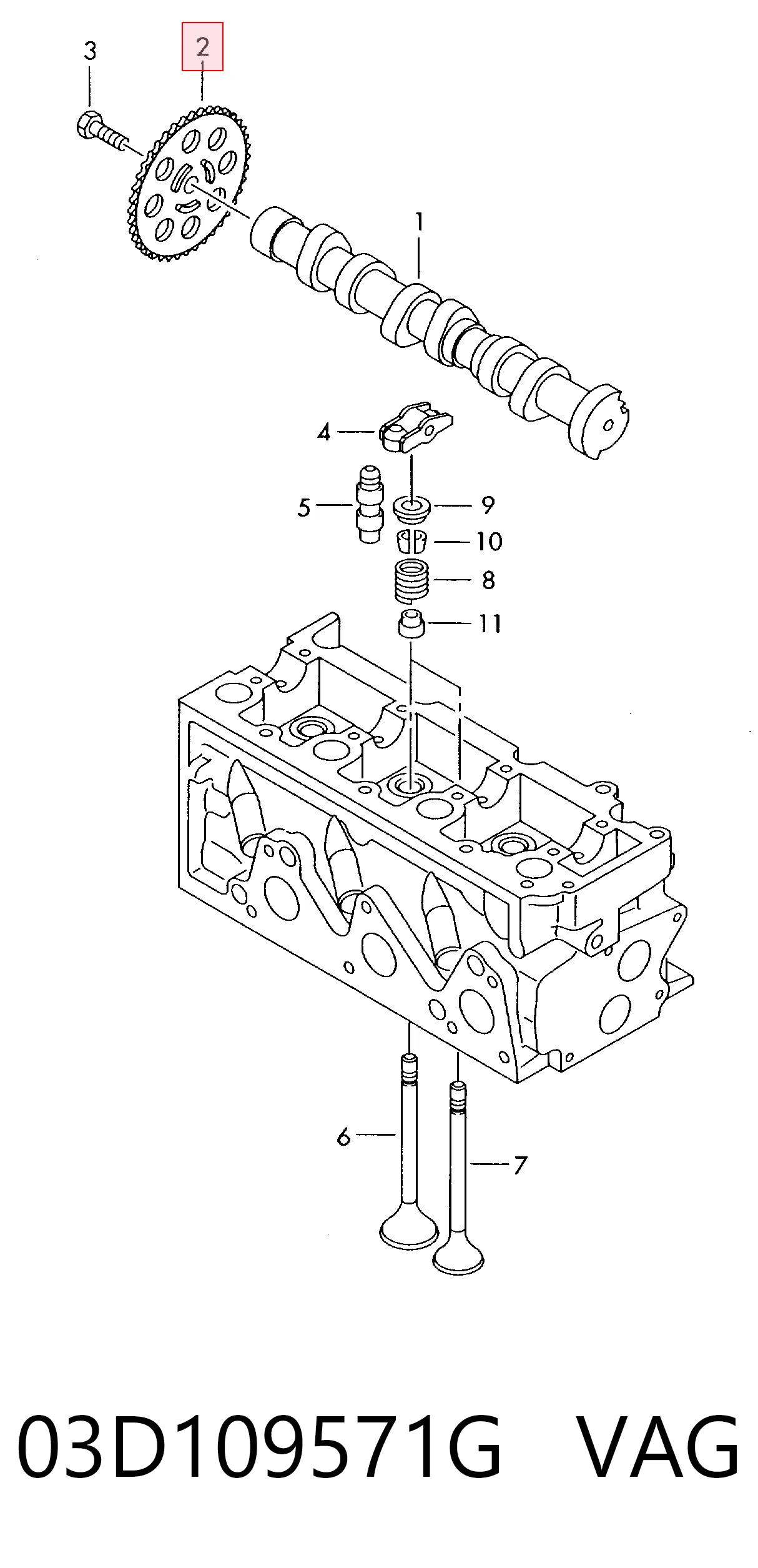 03D109571G VAG