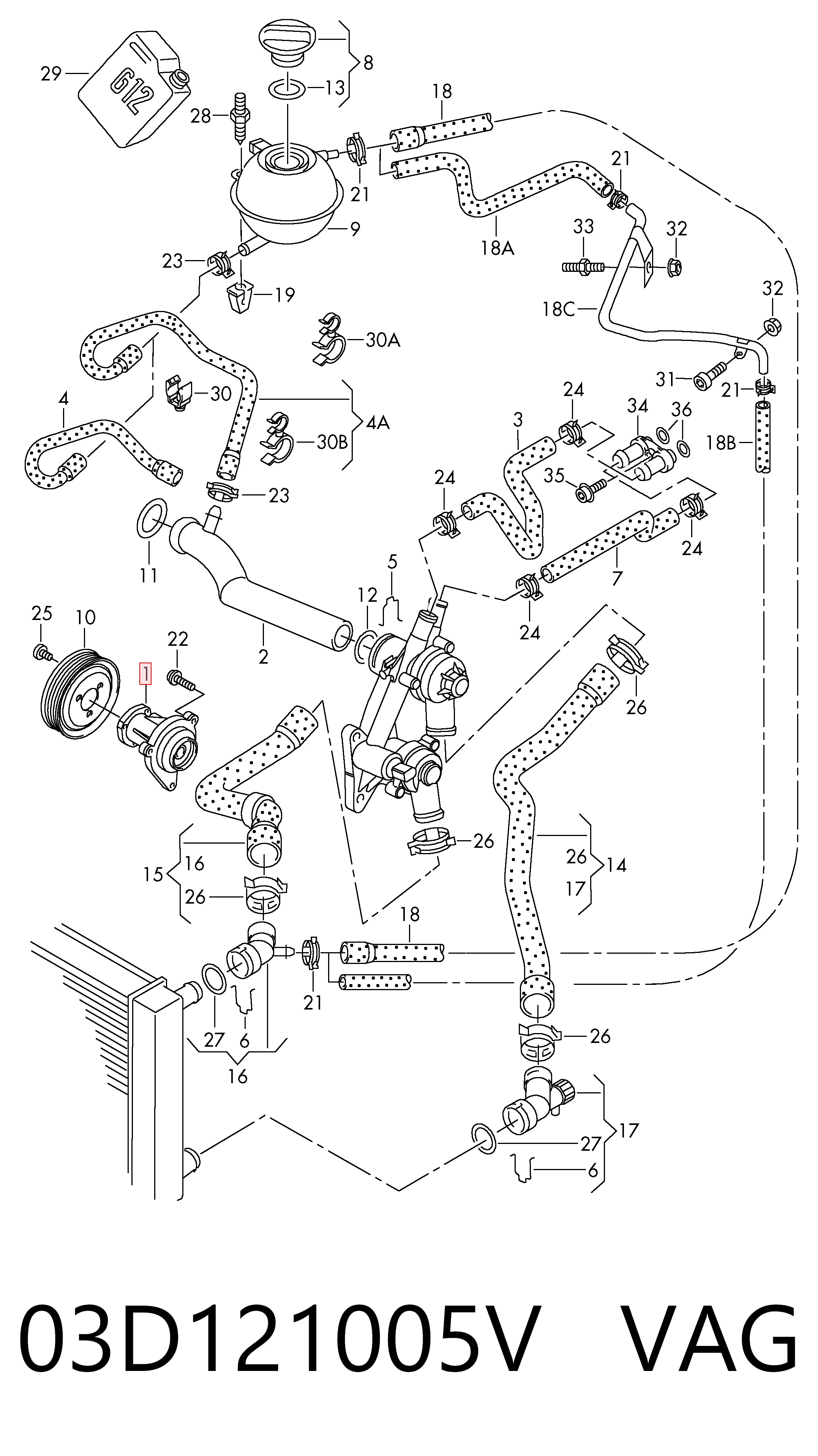 03D121005V VAG
