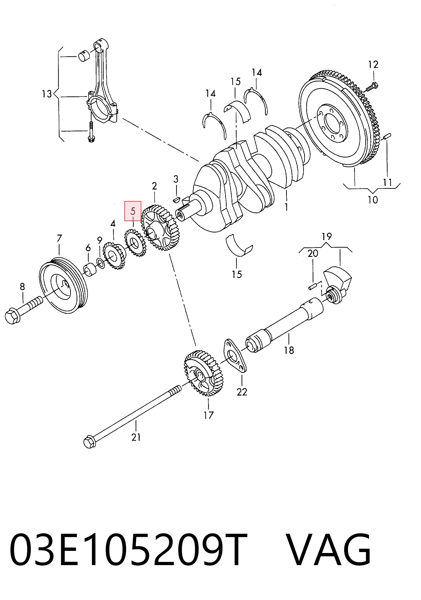 03E105209T VAG