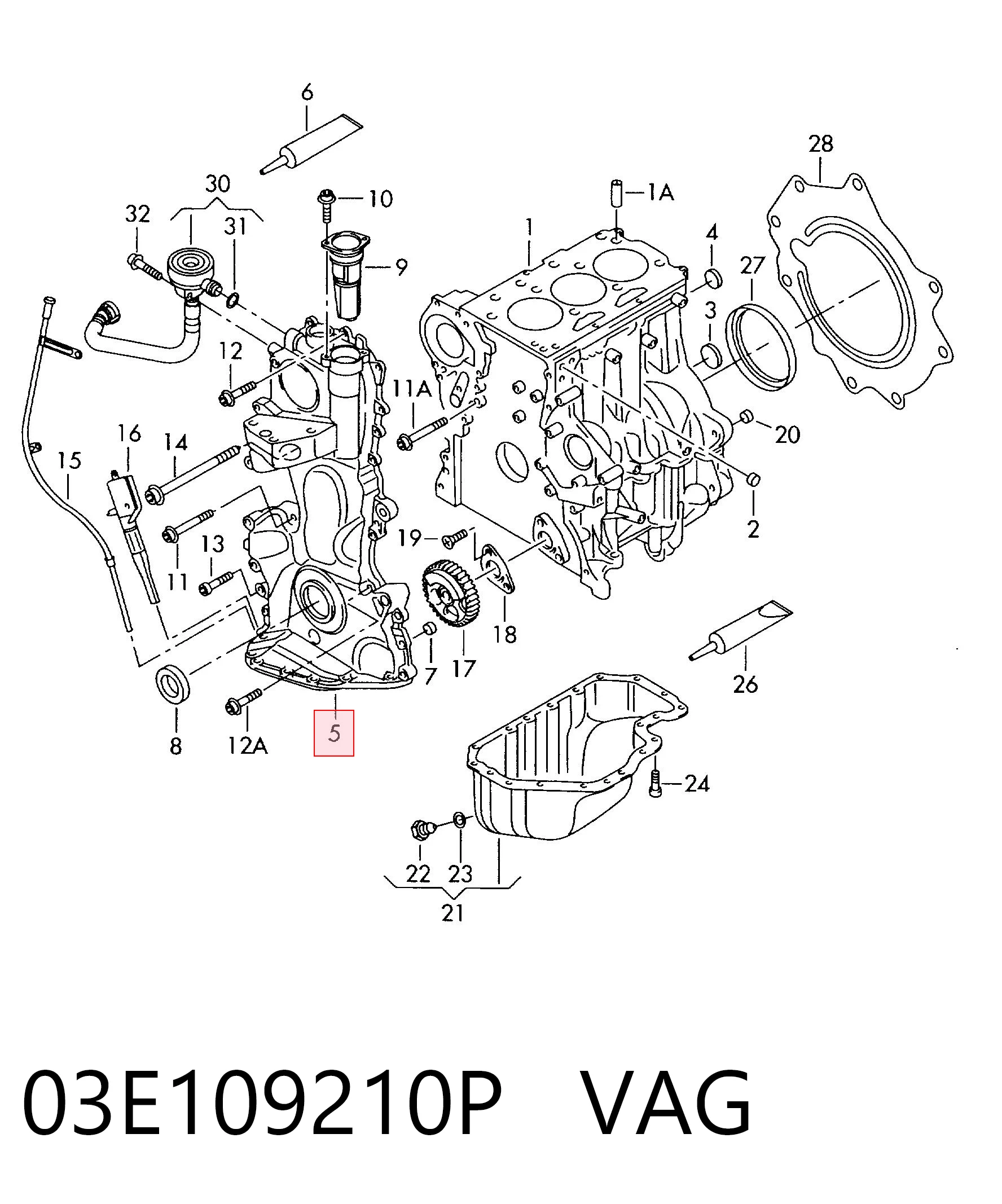 03E109210P VAG