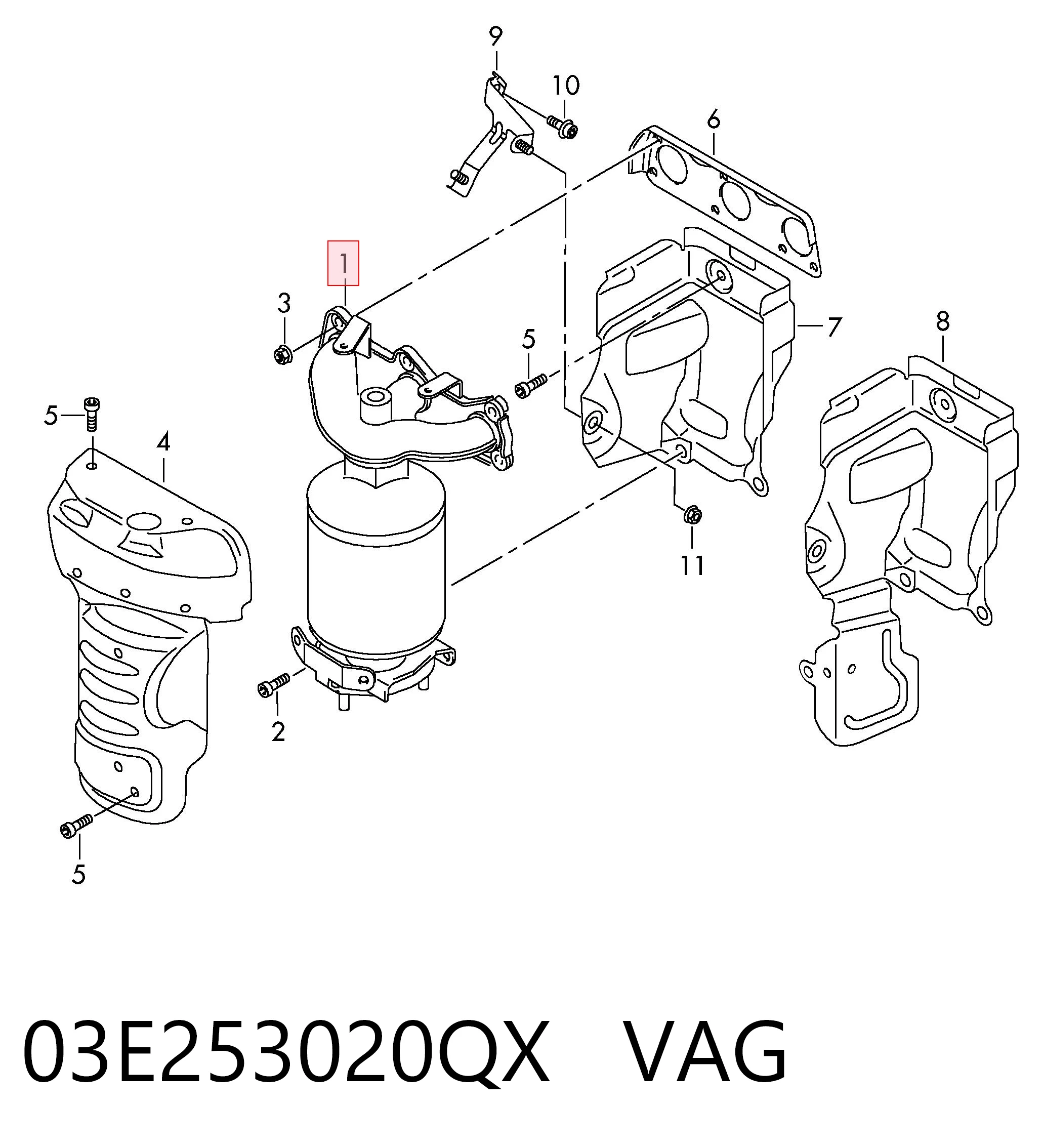 03E253020QX VAG