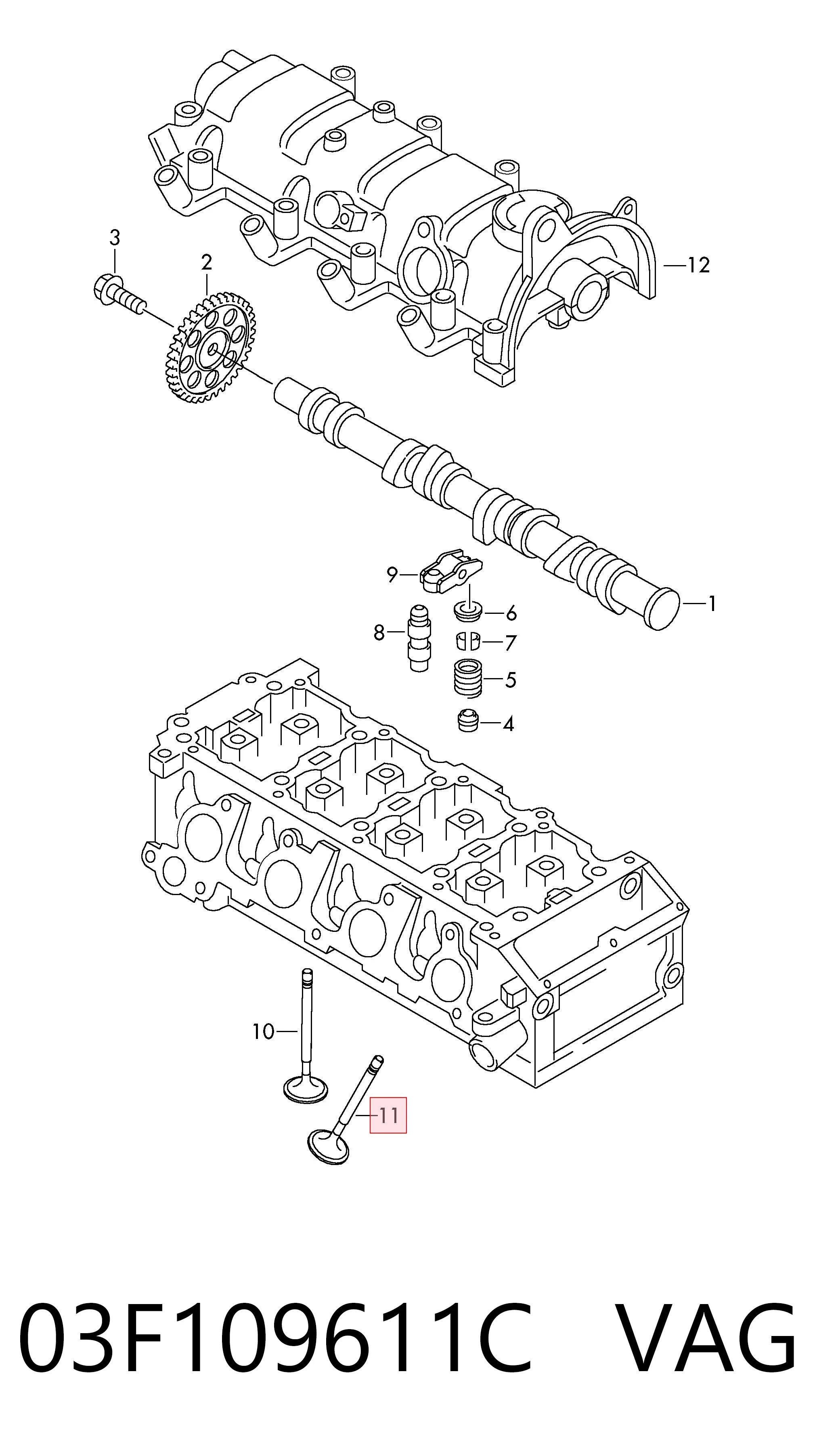 03F109611C VAG