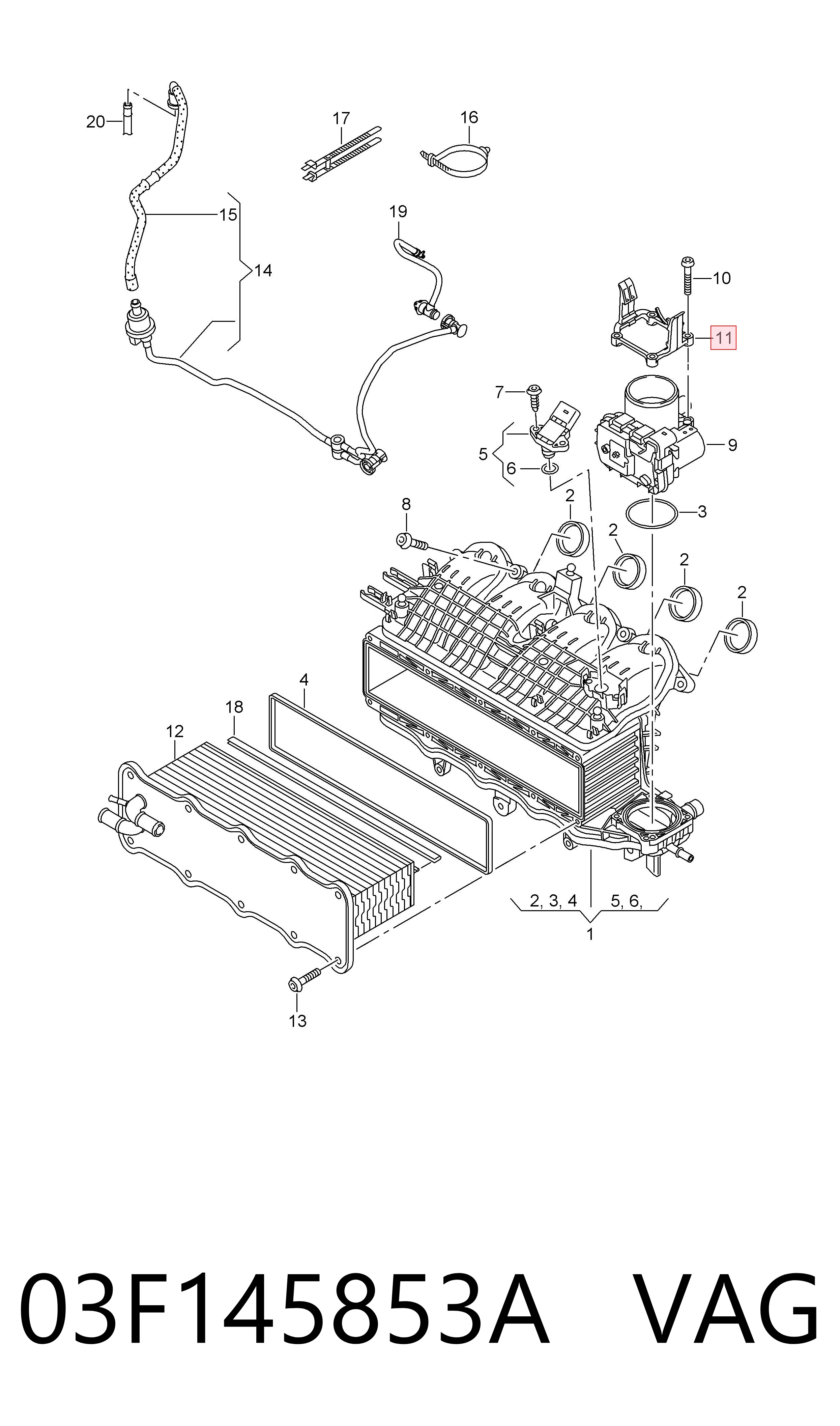 Comprar 03F145853A VAG 