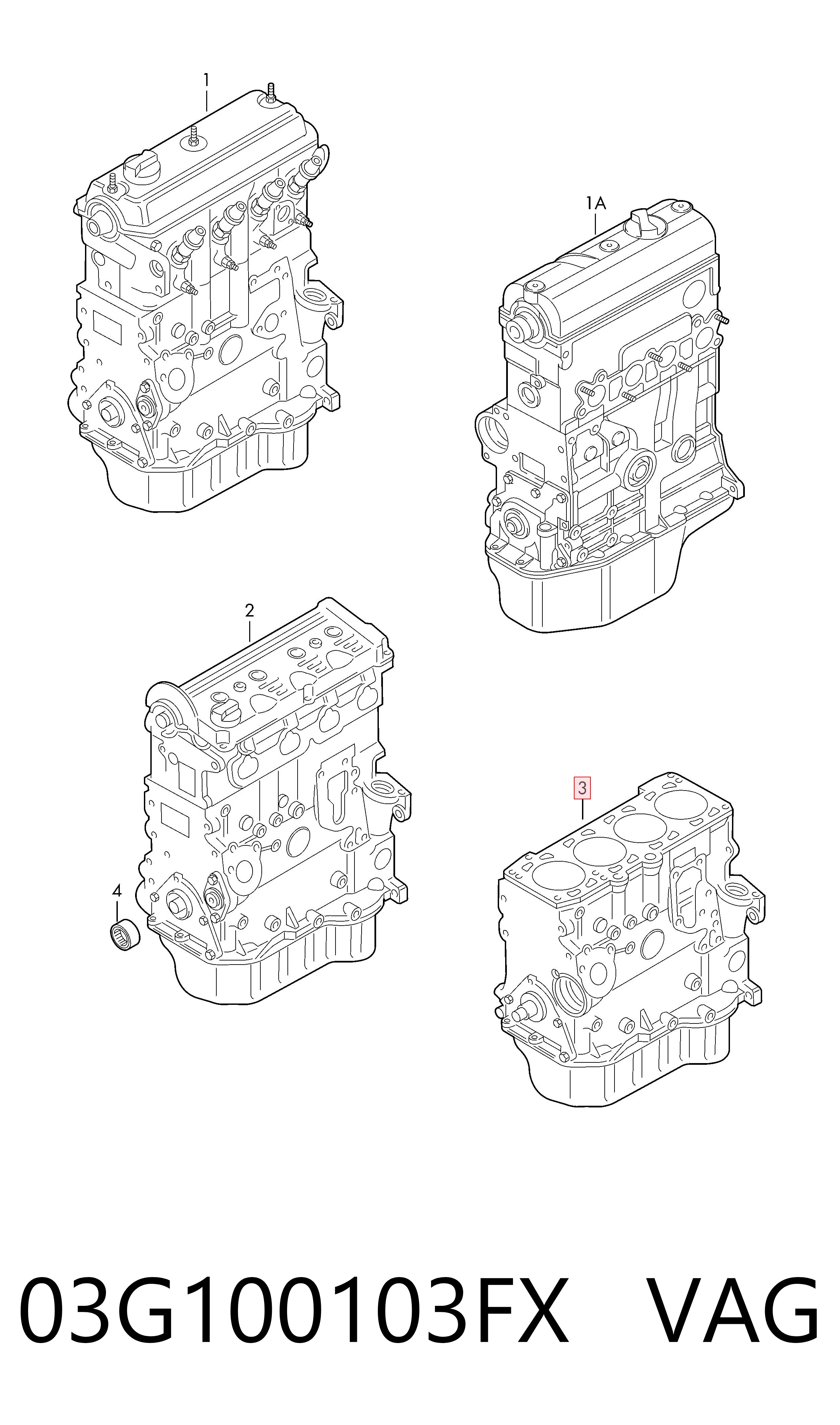 03G100103FX VAG