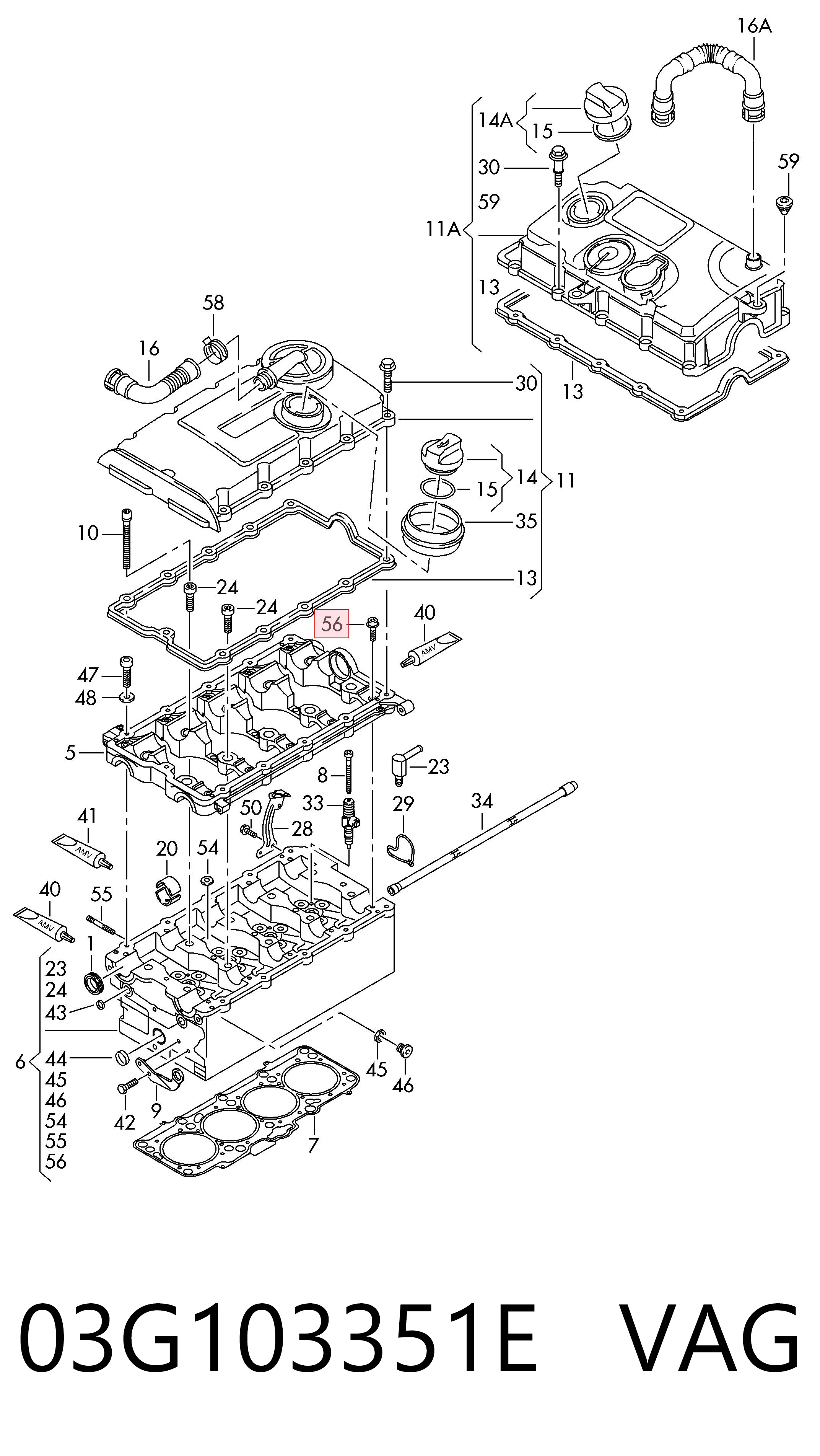 Cabeza de cilindro Audi A6  desde 559,02 €