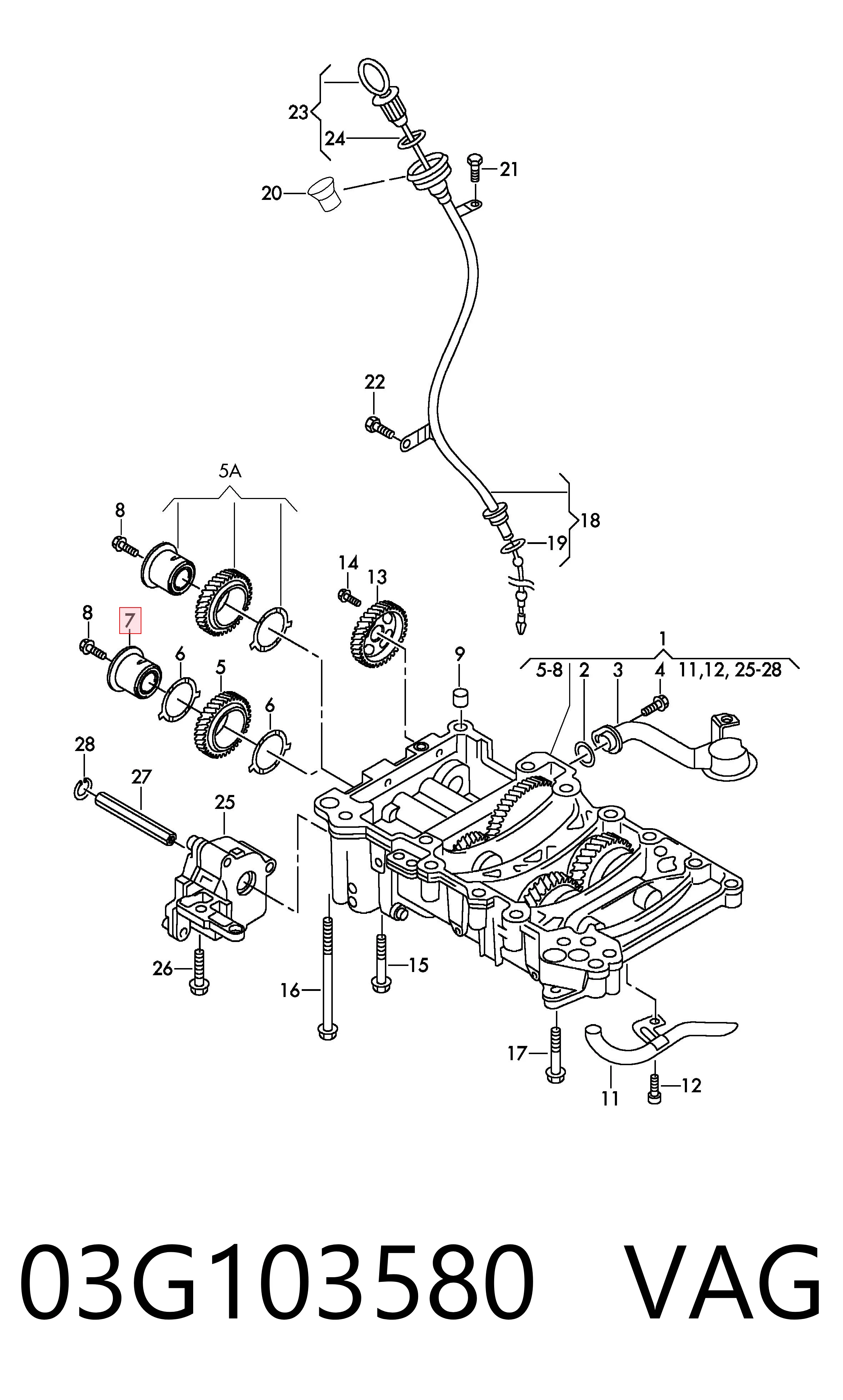 03G103580 VAG
