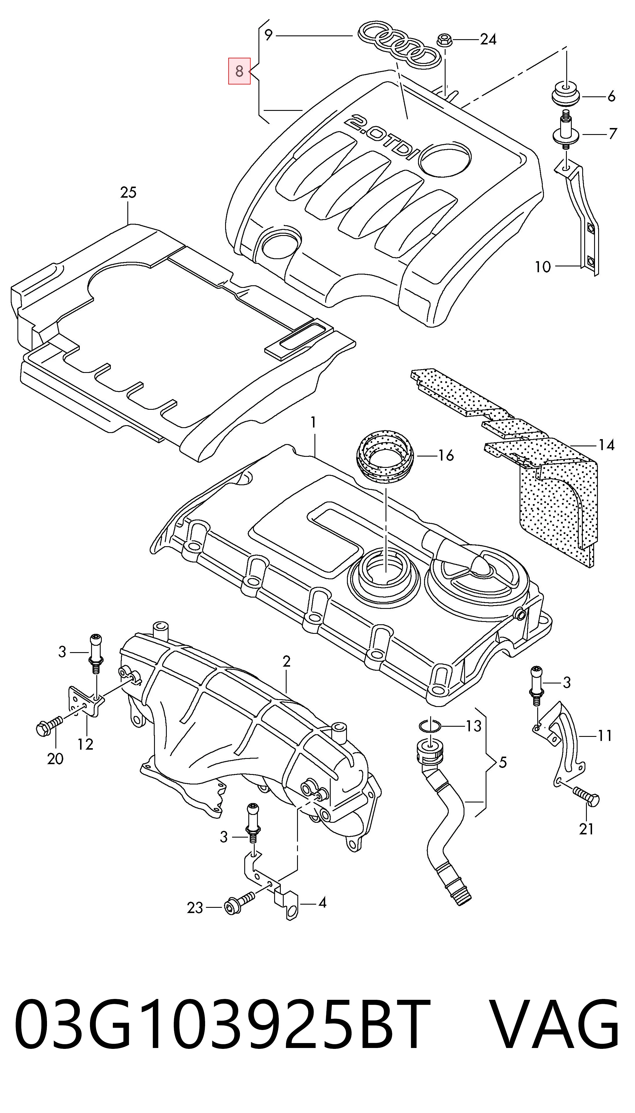 03G103925BT VAG