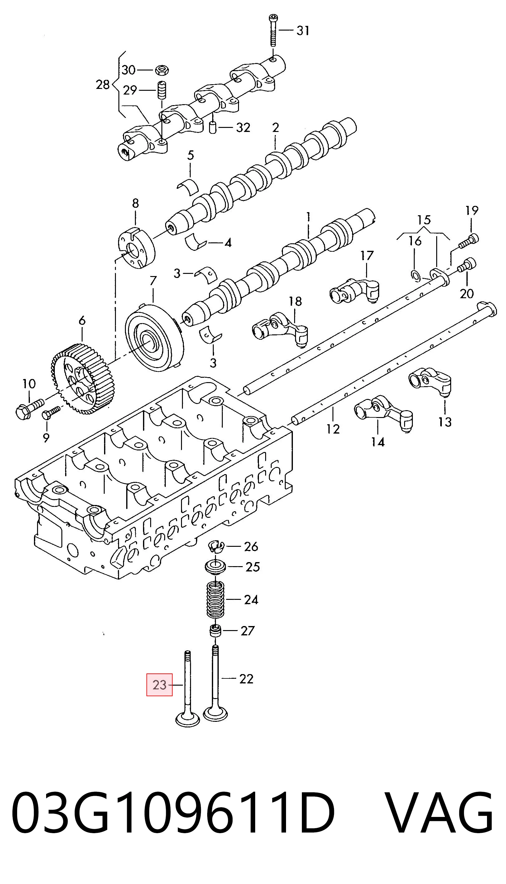 03G109611D VAG