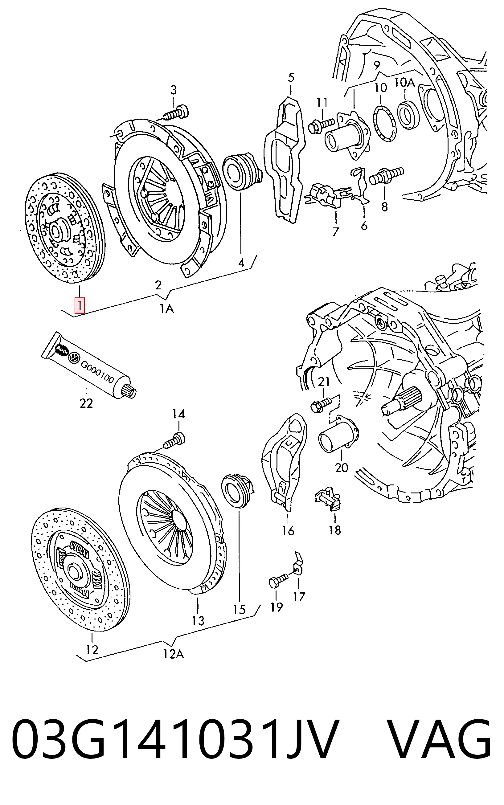 Disco de embrague Audi A6 C5 sedán (4B2, 4B4) (1997 - 2005) precio, desde 52,71 EUR