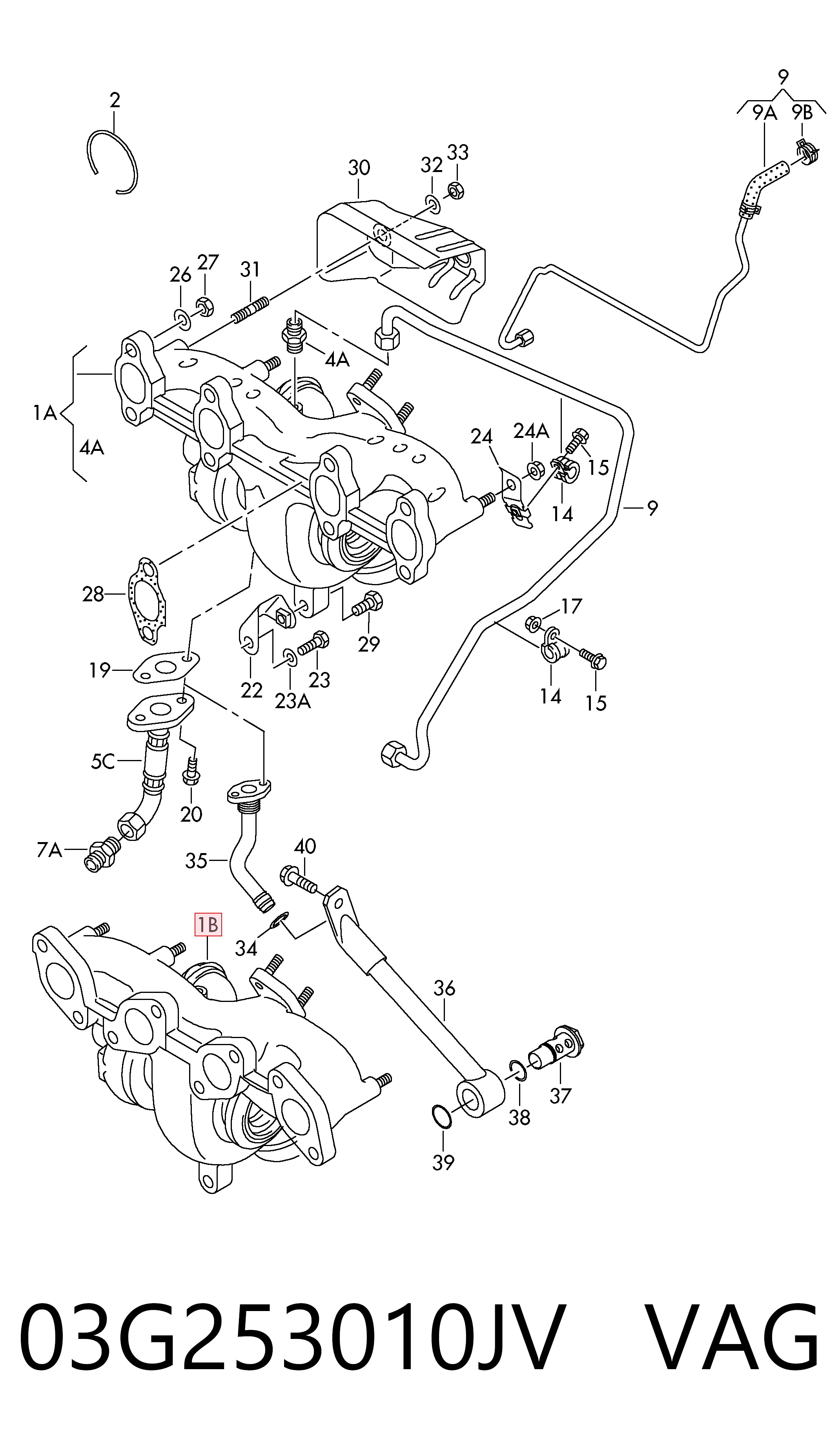 Turbo Volkswagen Golf VI (521)