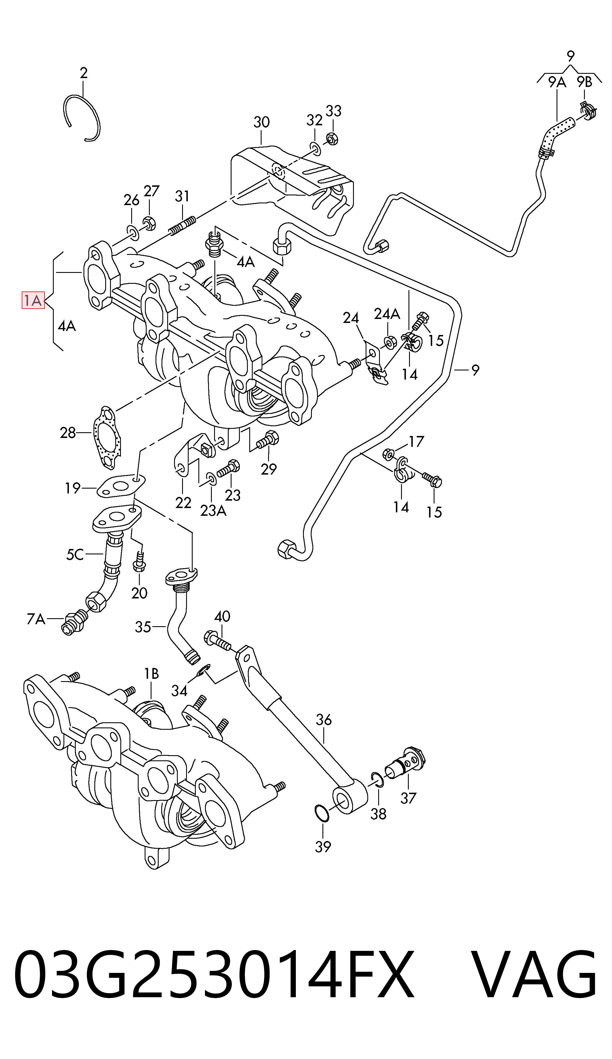 Turbo para motor Volkswagen Jetta III (2004-2010)