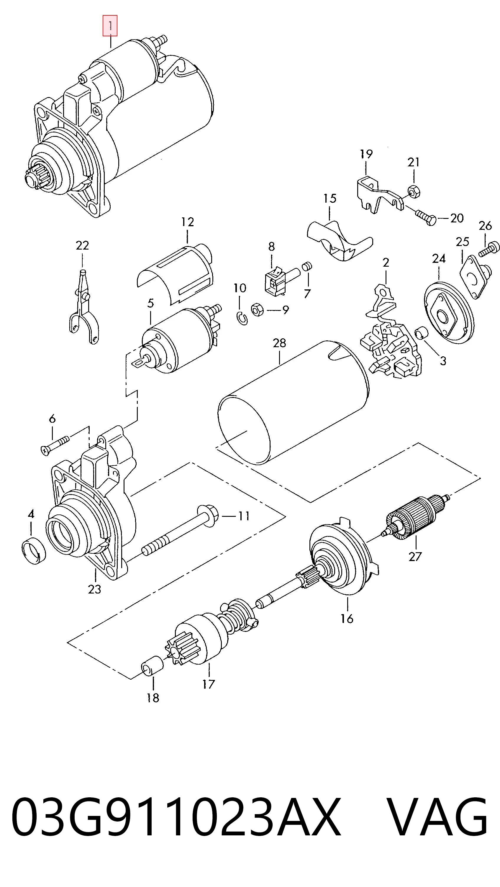 03G911023AX VAG