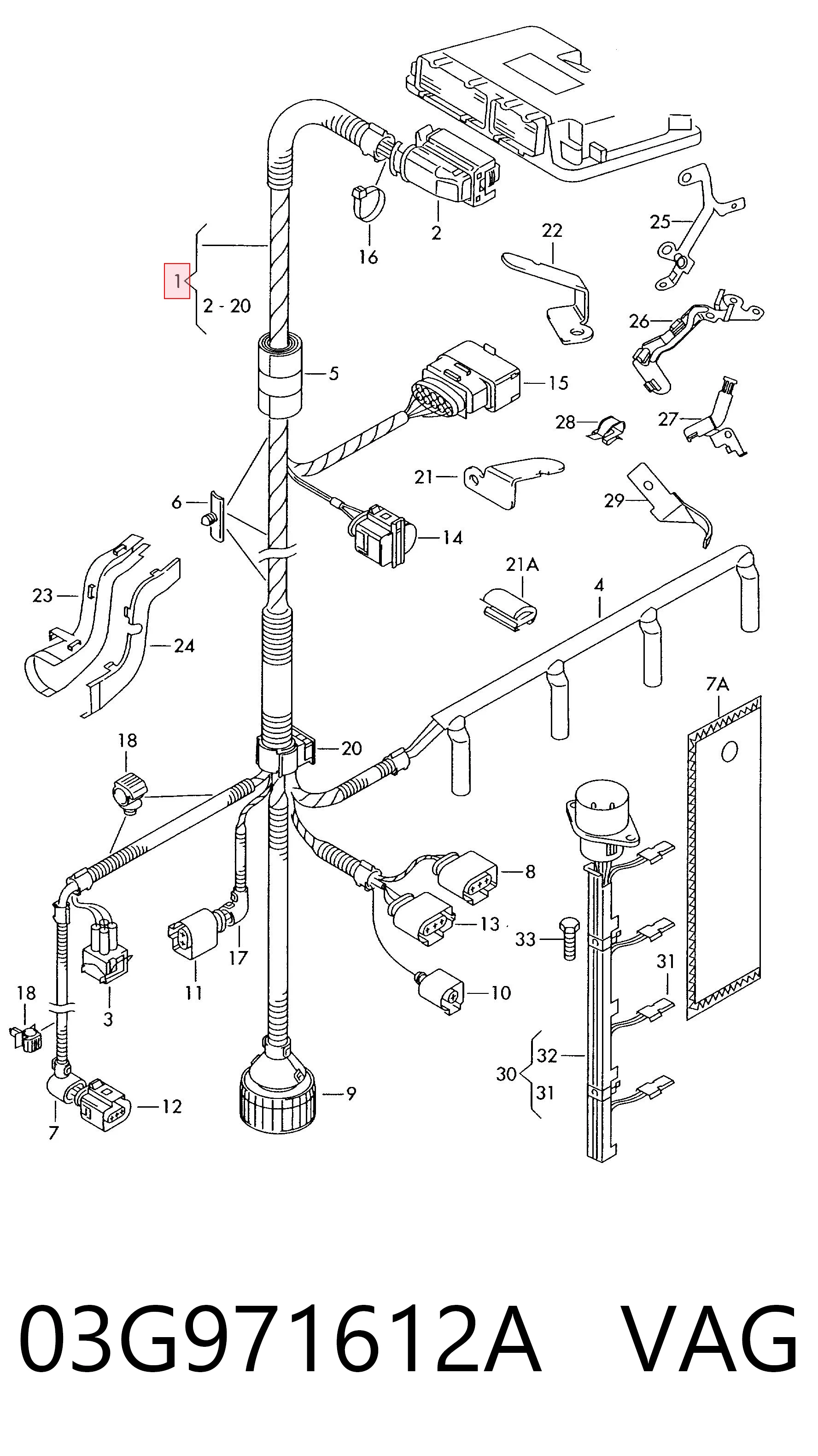 03G971612A VAG