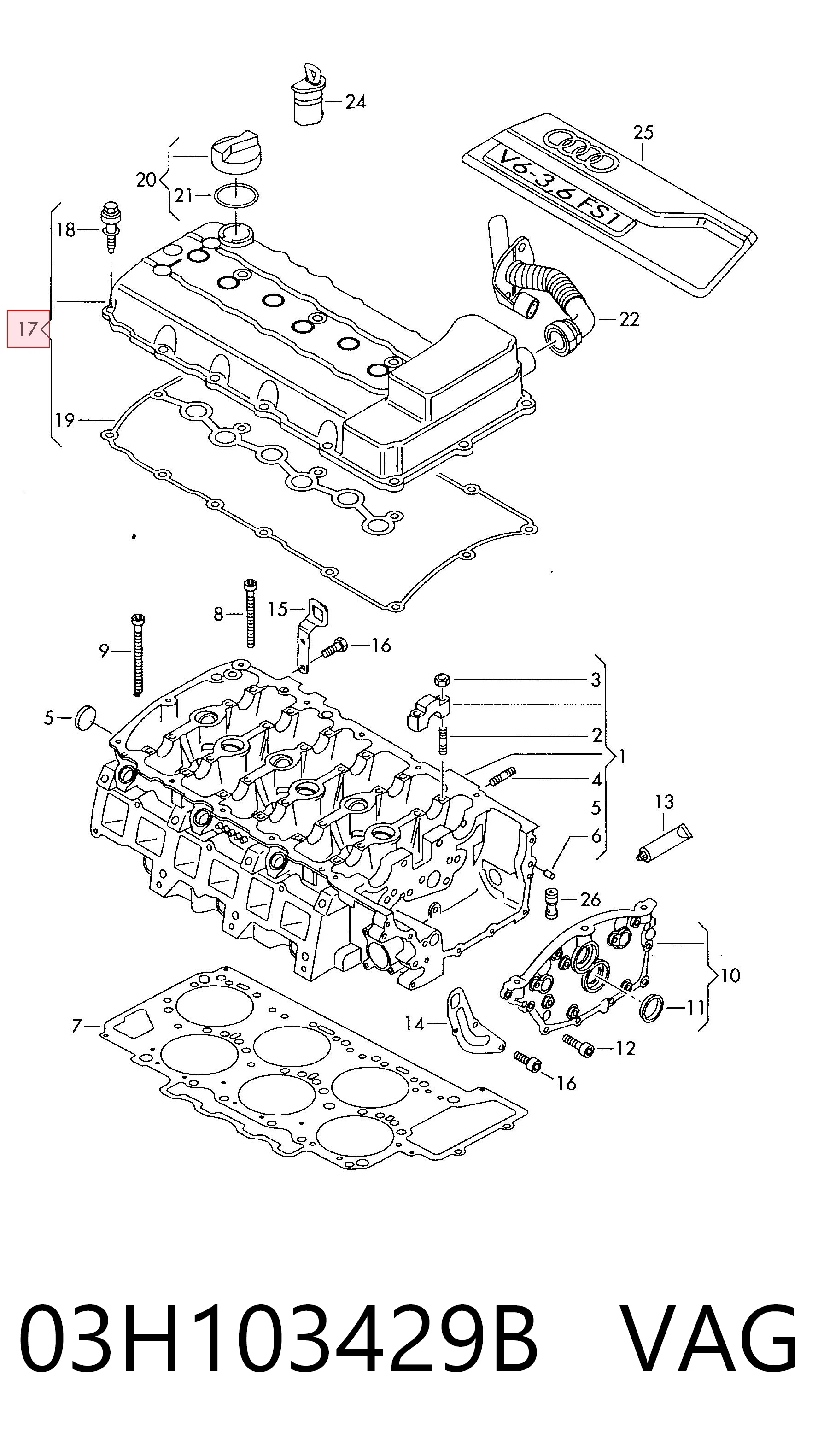 Comprar Tapa de balancines Q7  4LB