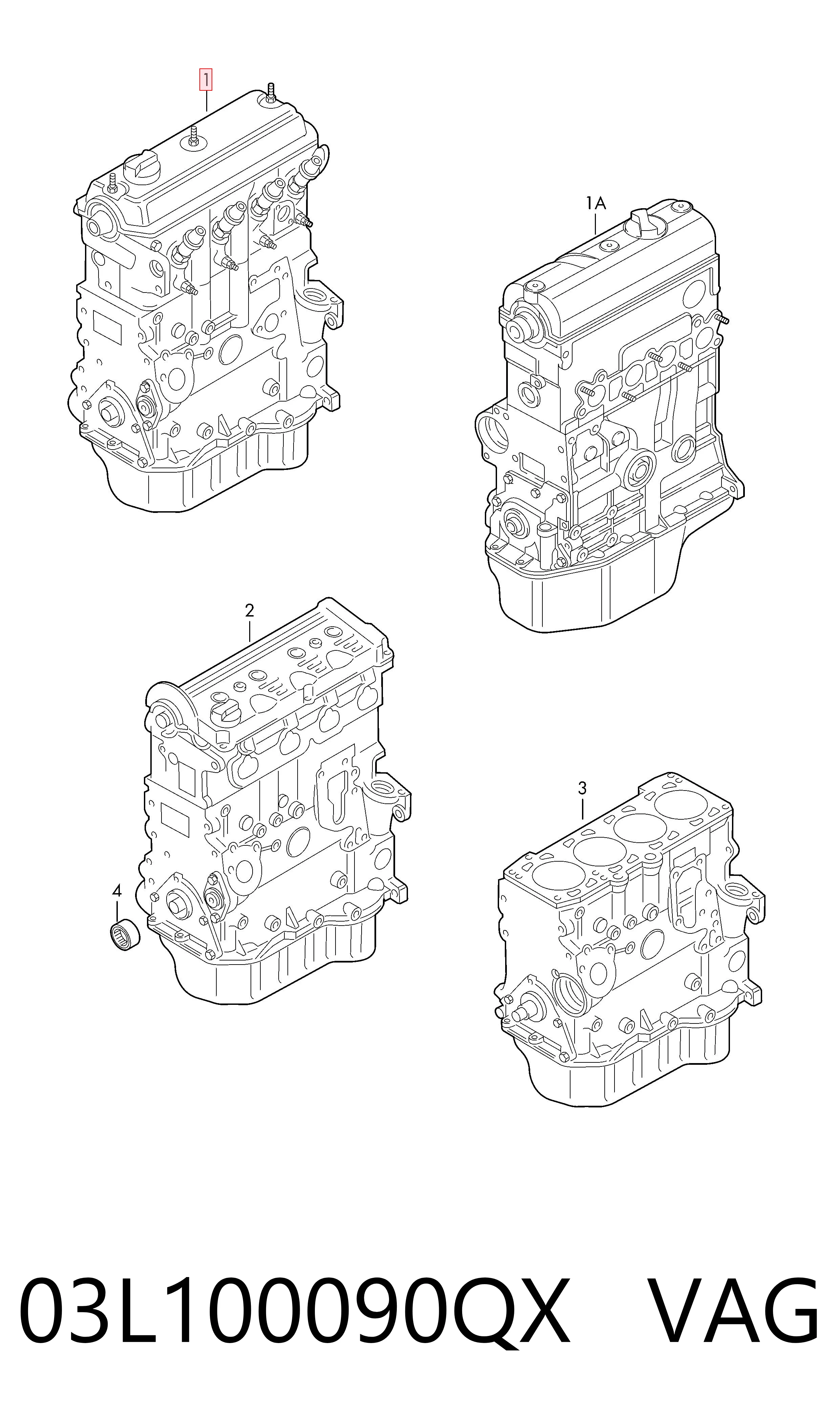 03L100090QX VAG